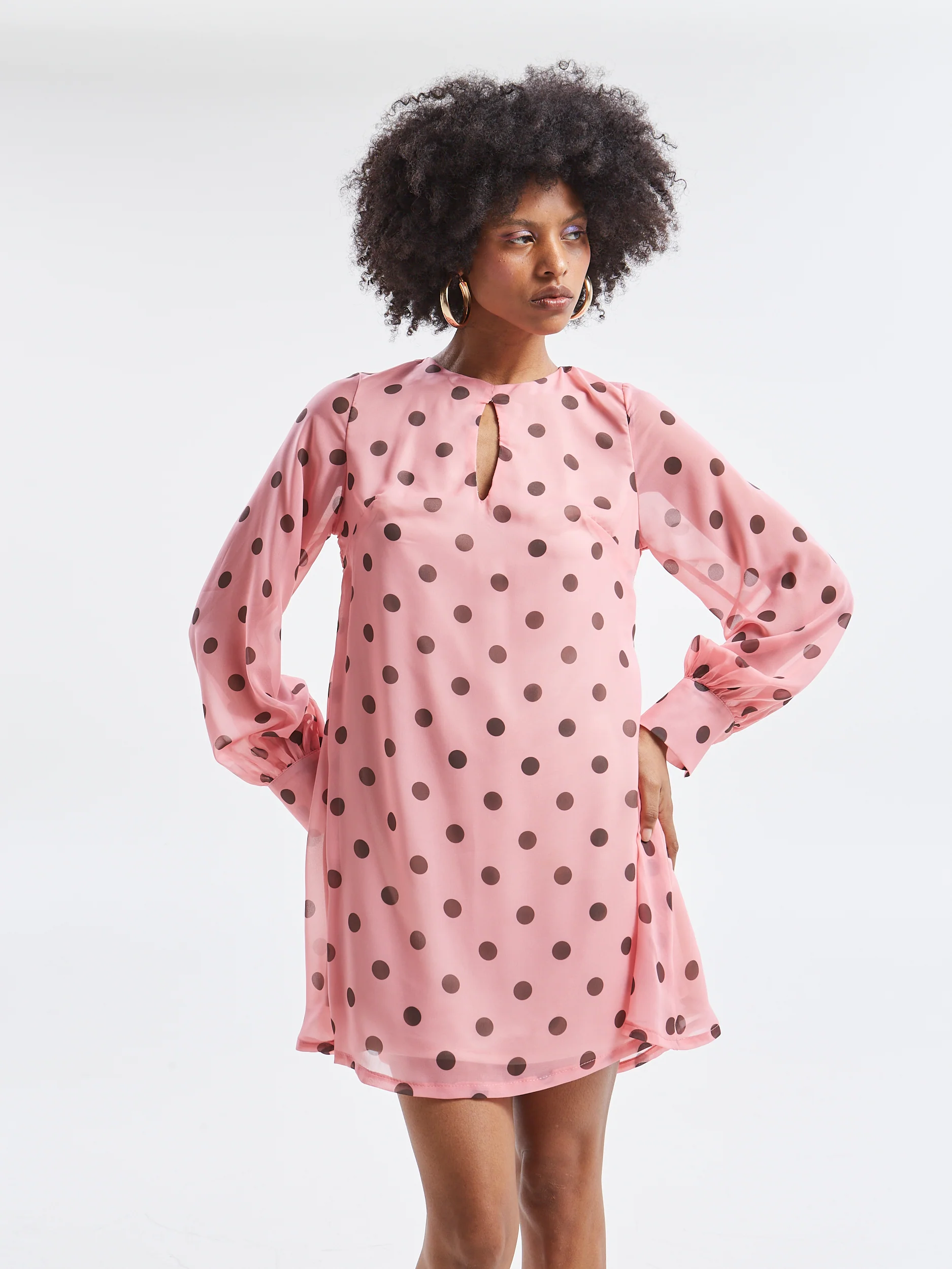 Aelia polka dot mini dress - Image 5
