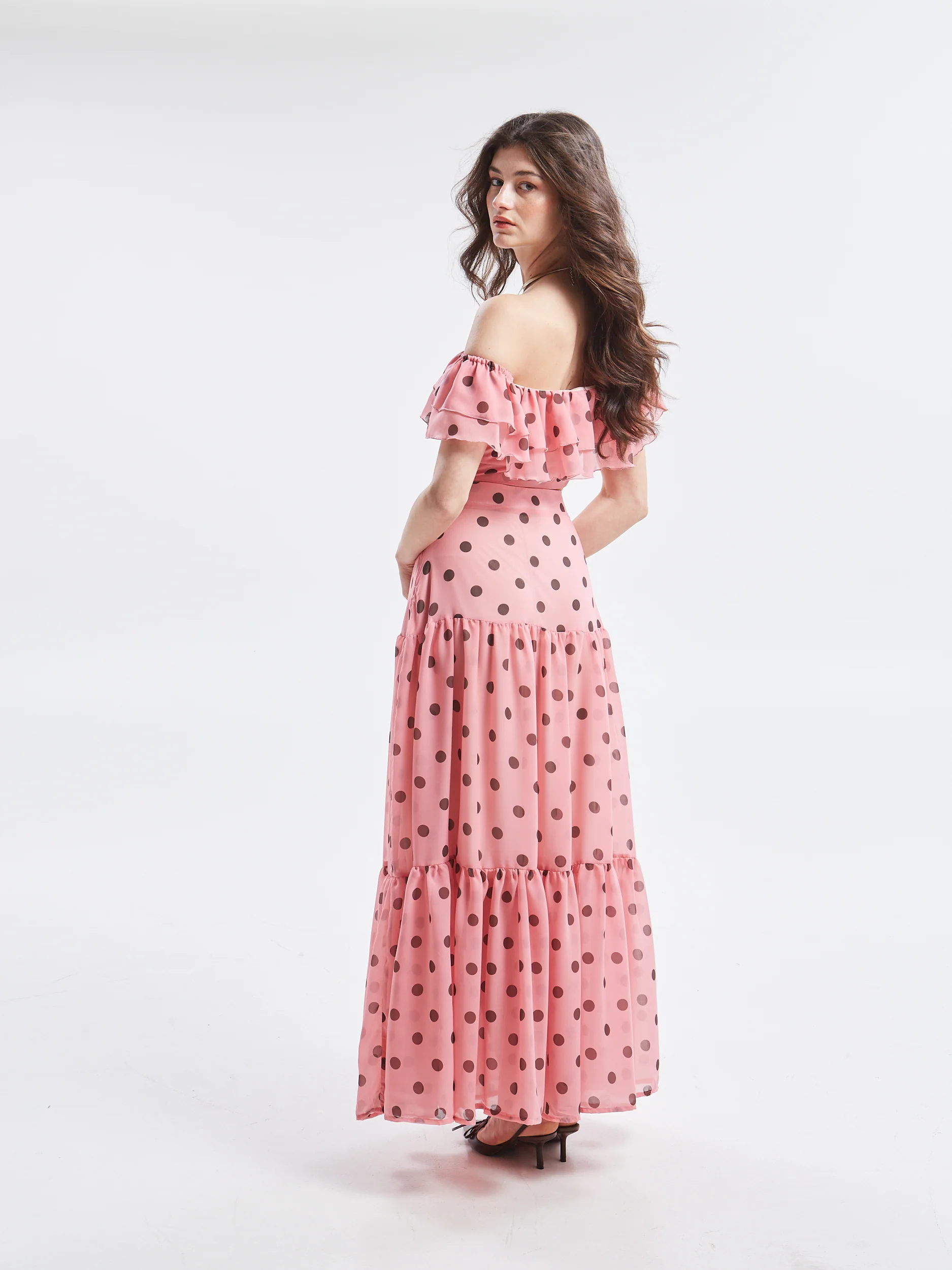 Aelia polka dot ruffle skirt - Image 3