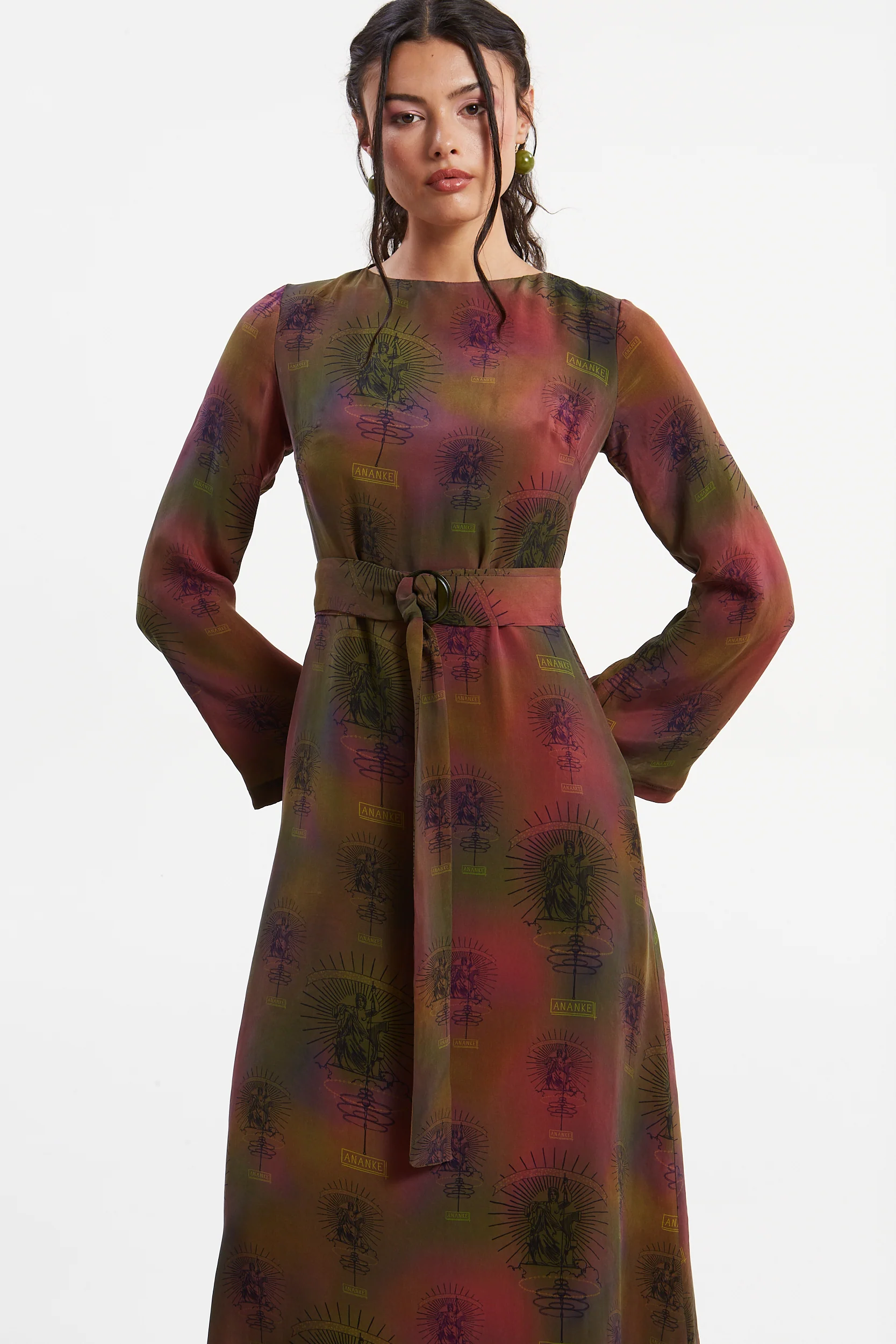 Ananke cupro dress - Image 2