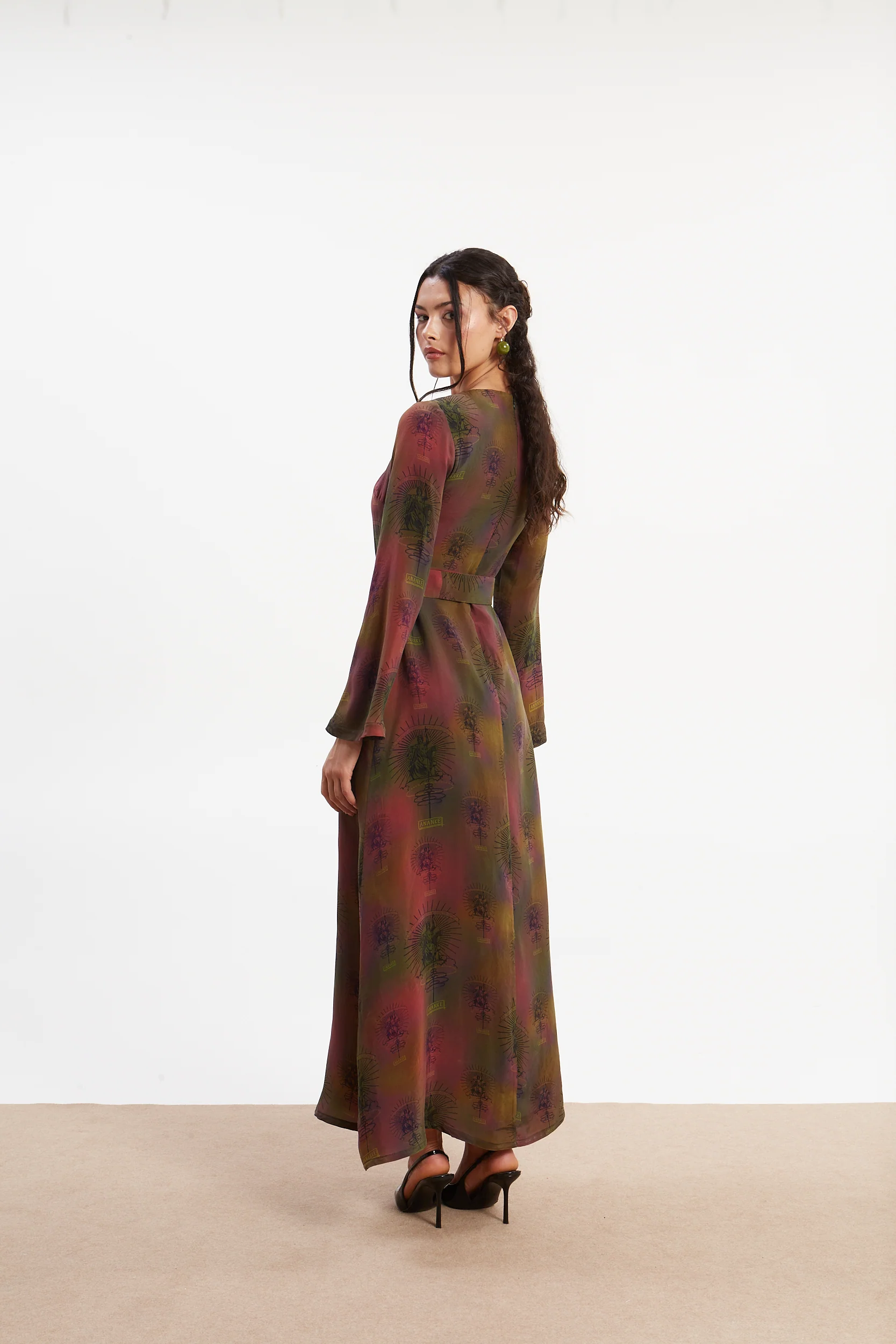 Ananke cupro dress - Image 3
