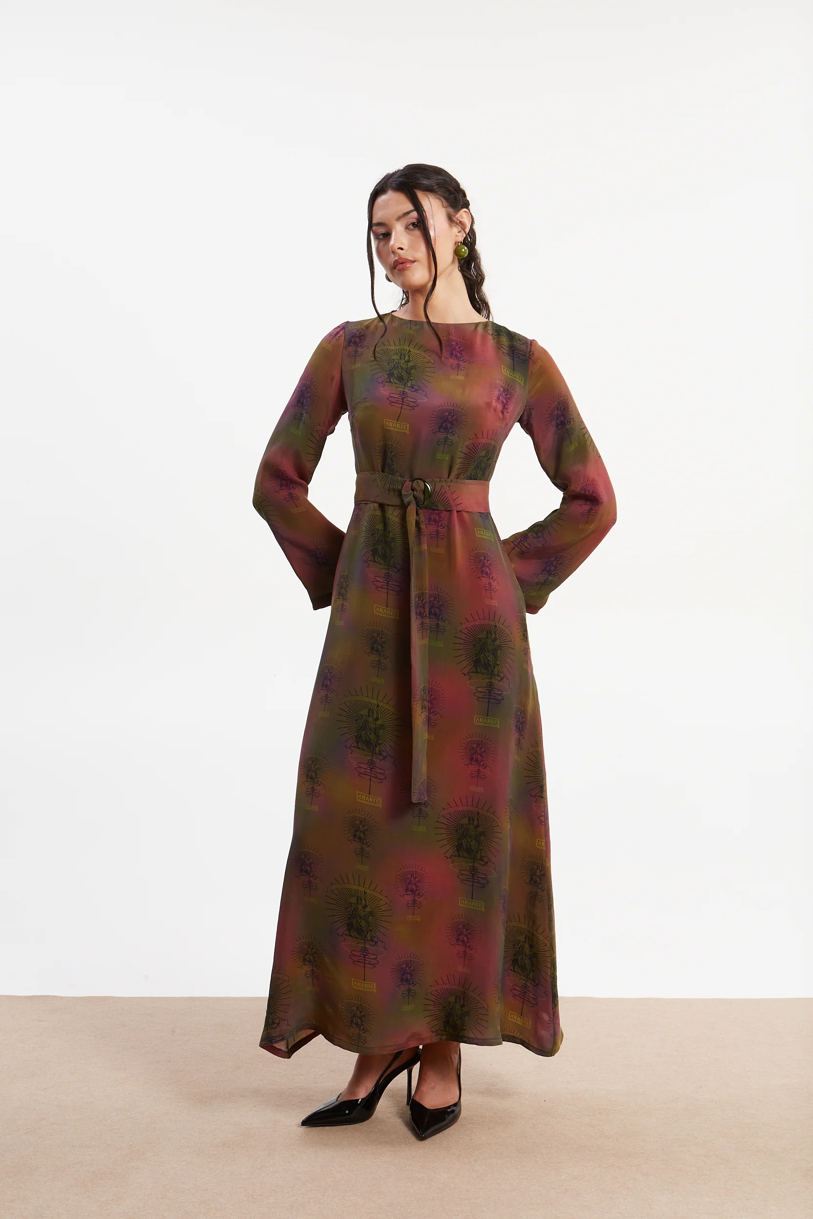 Ananke cupro dress - Image 4