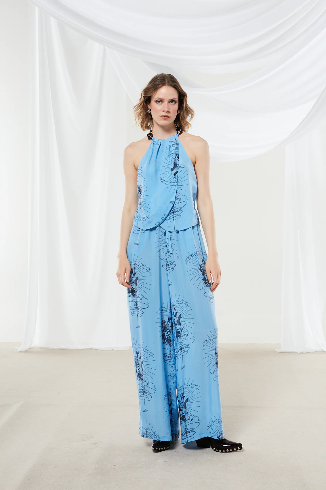 Ananke cupro printed top - Image 2