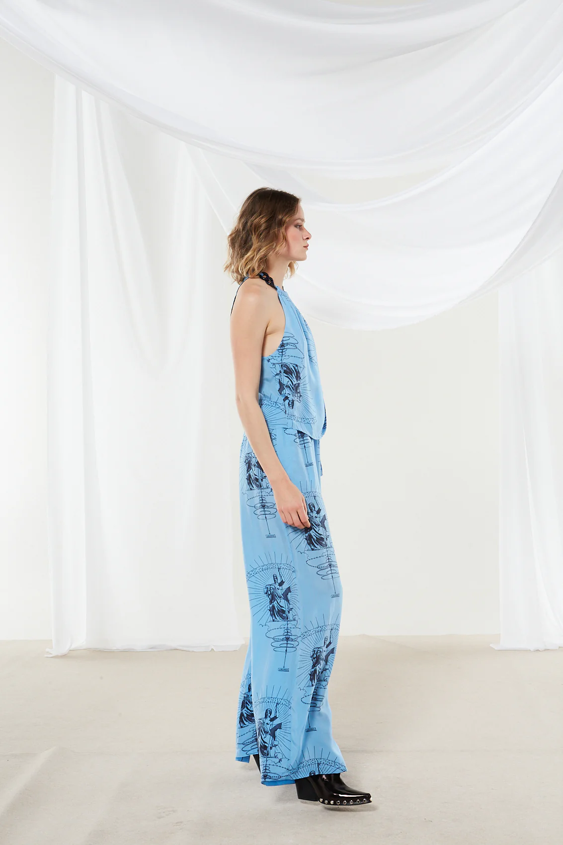 Ananke cupro printed top - Image 4
