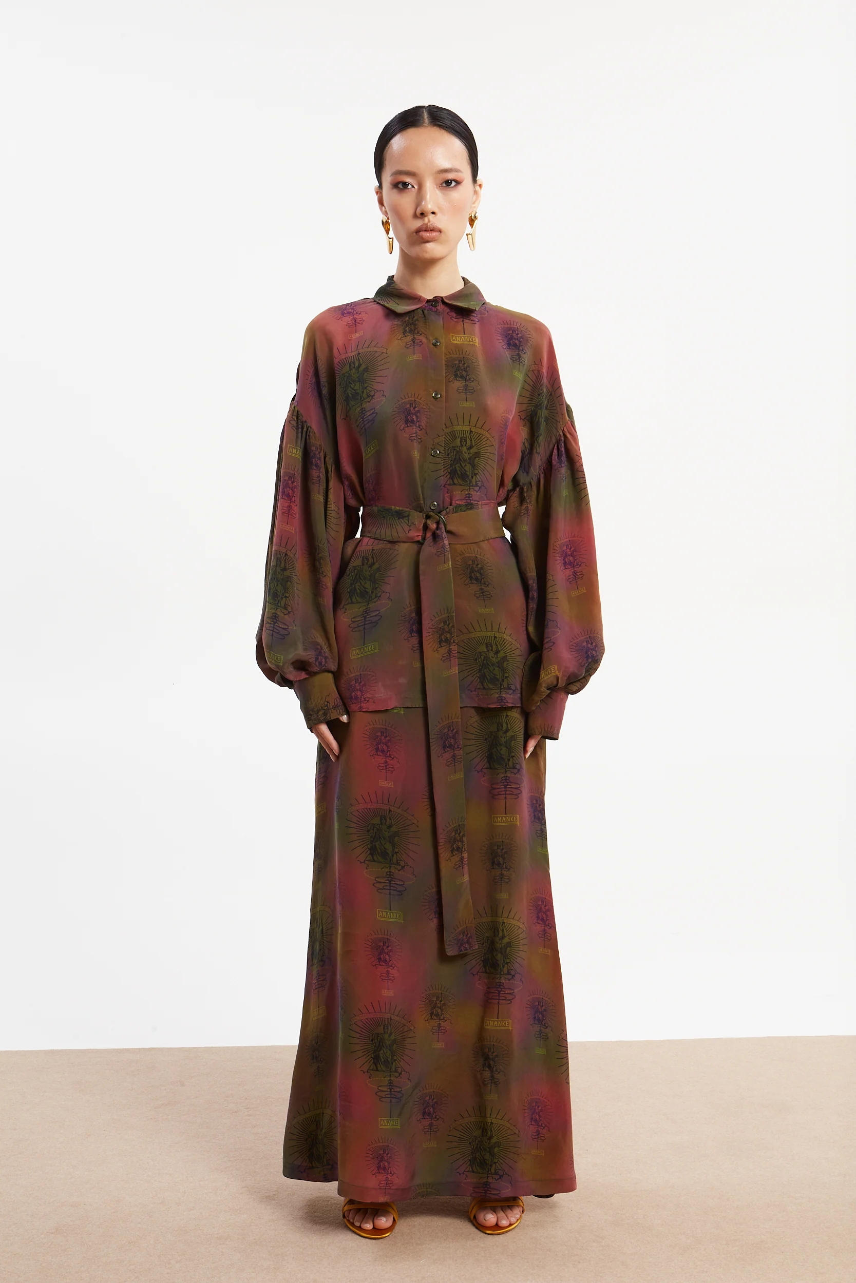 Ananke cupro skirt - Image 4