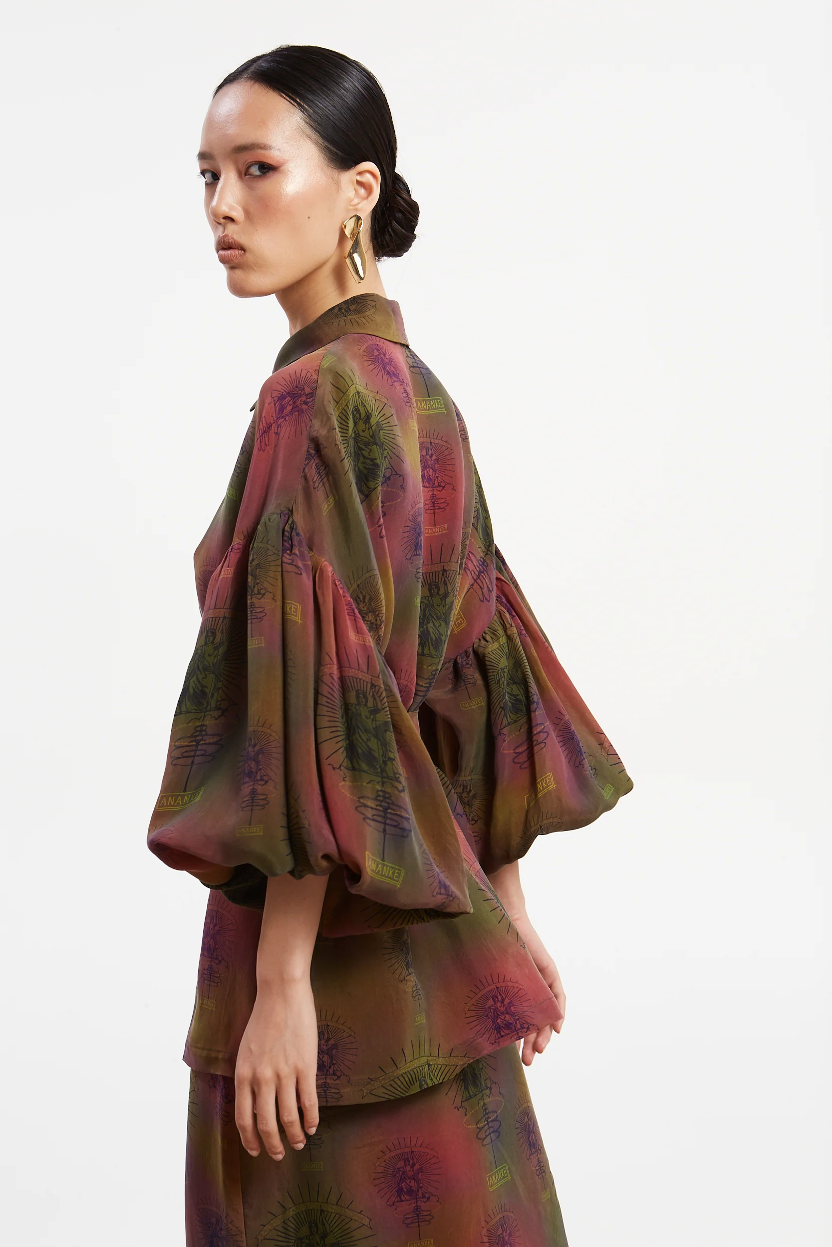 Ananke cupro skirt - Image 5