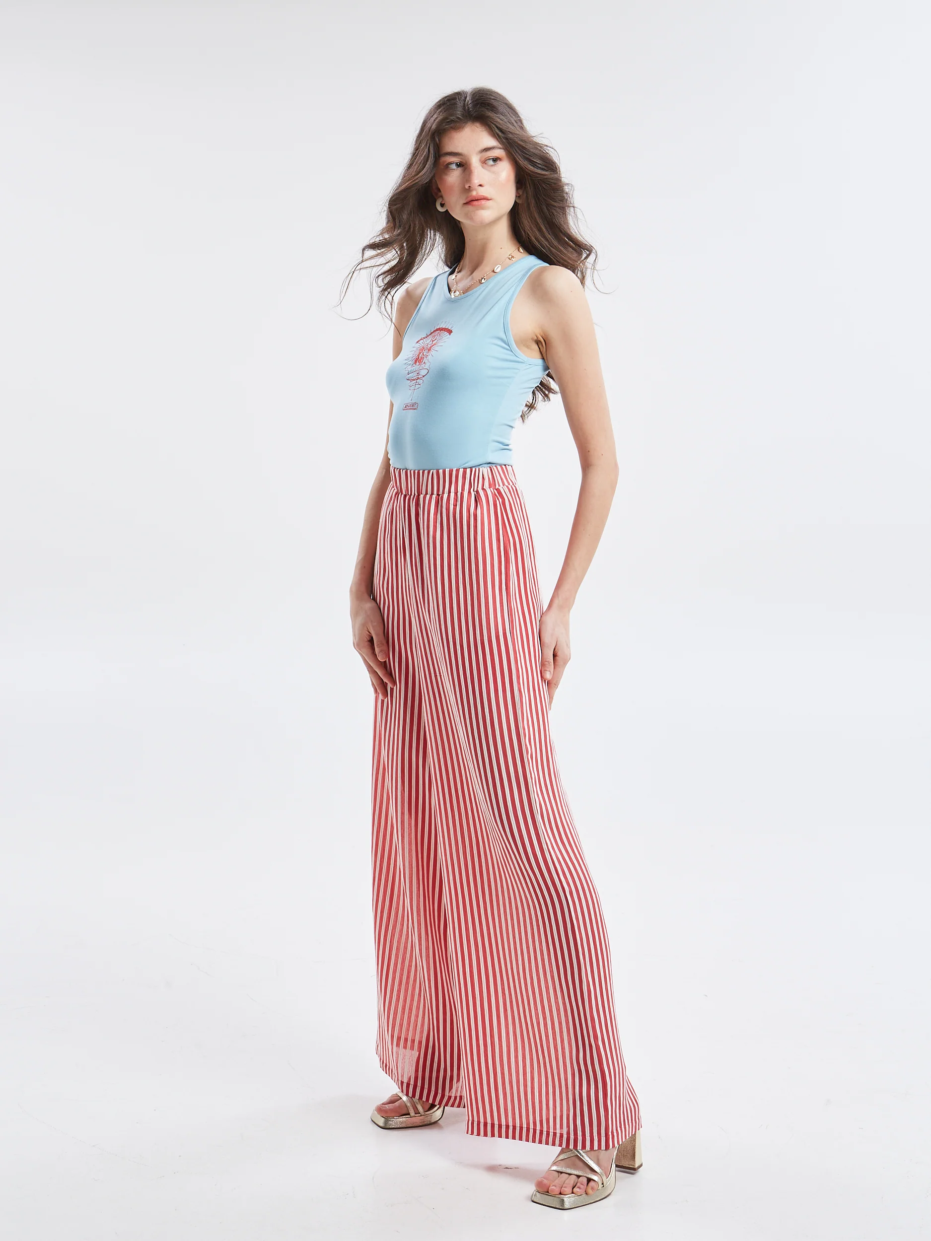 Ananke goddess ciel tank top - Image 5