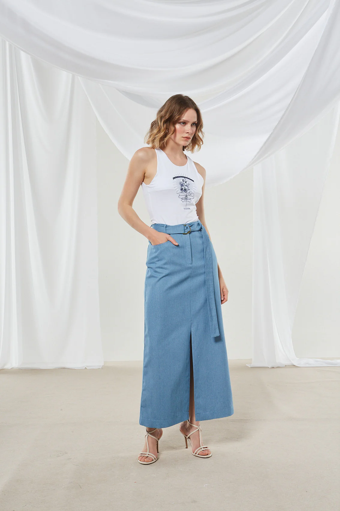 Ananke goddess white top - Image 8