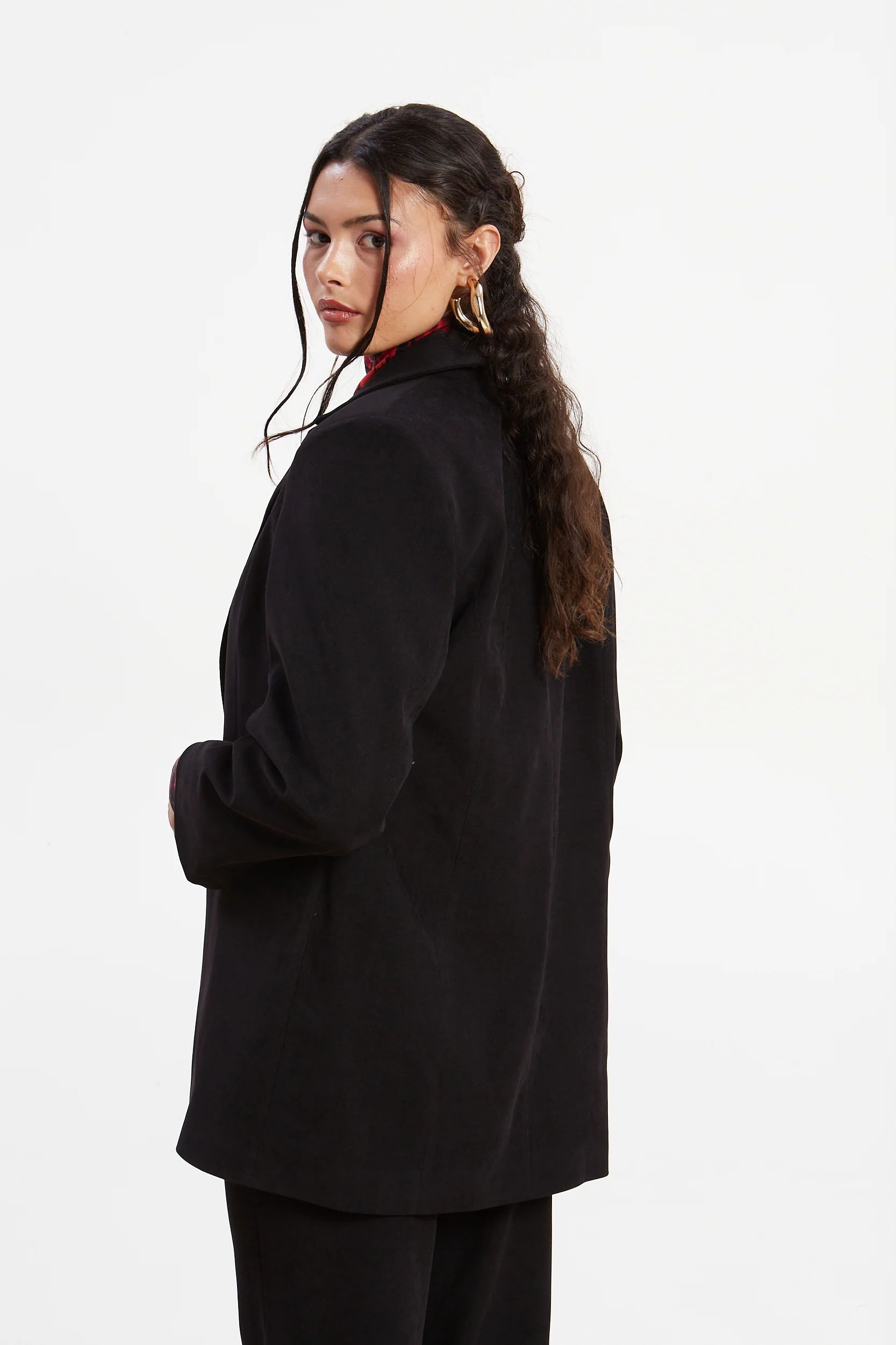 Andrea oversized  black blazer - Image 3