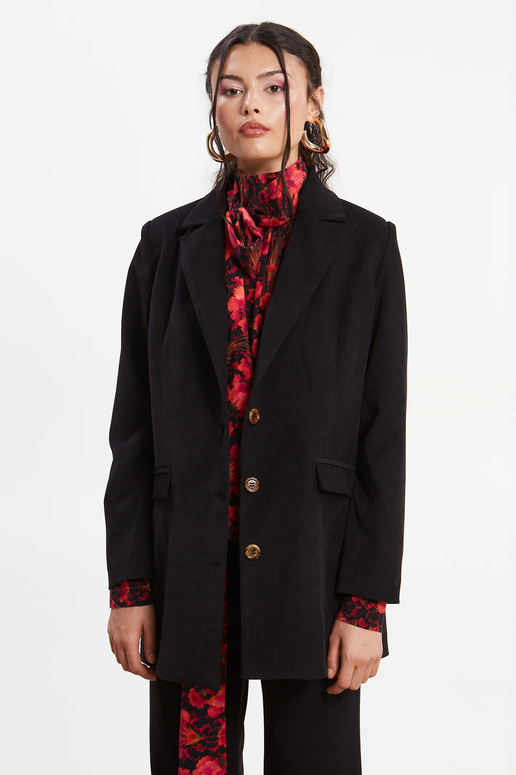 Andrea oversized  black blazer - Image 4