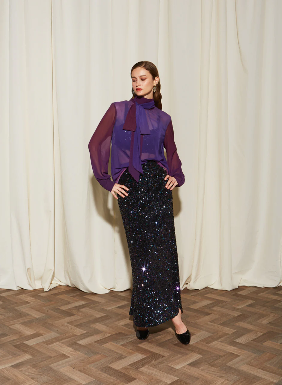 Aria sequin skirt - Image 2