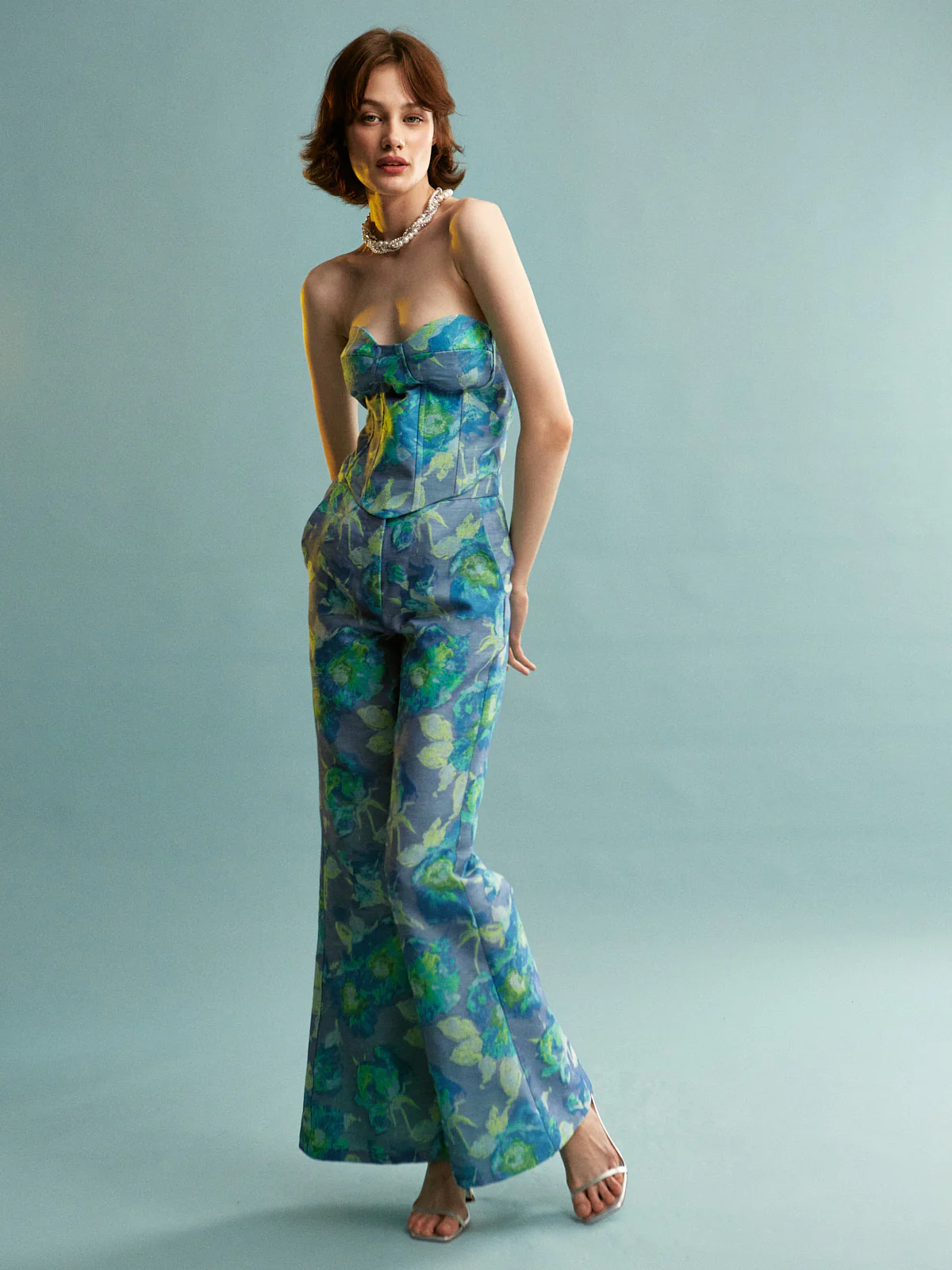 Aurora floral corset top - Image 4
