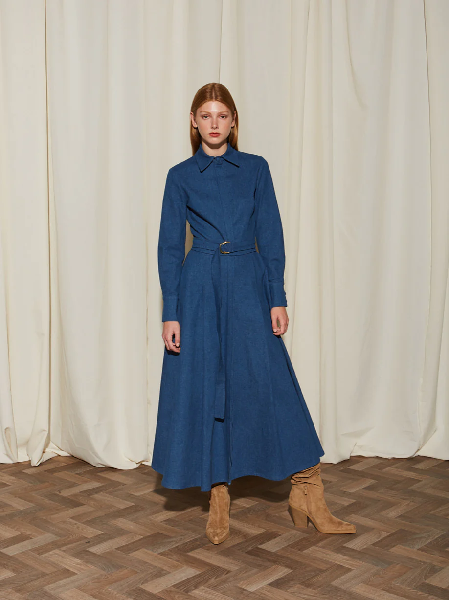 Betsy denim shirtdress