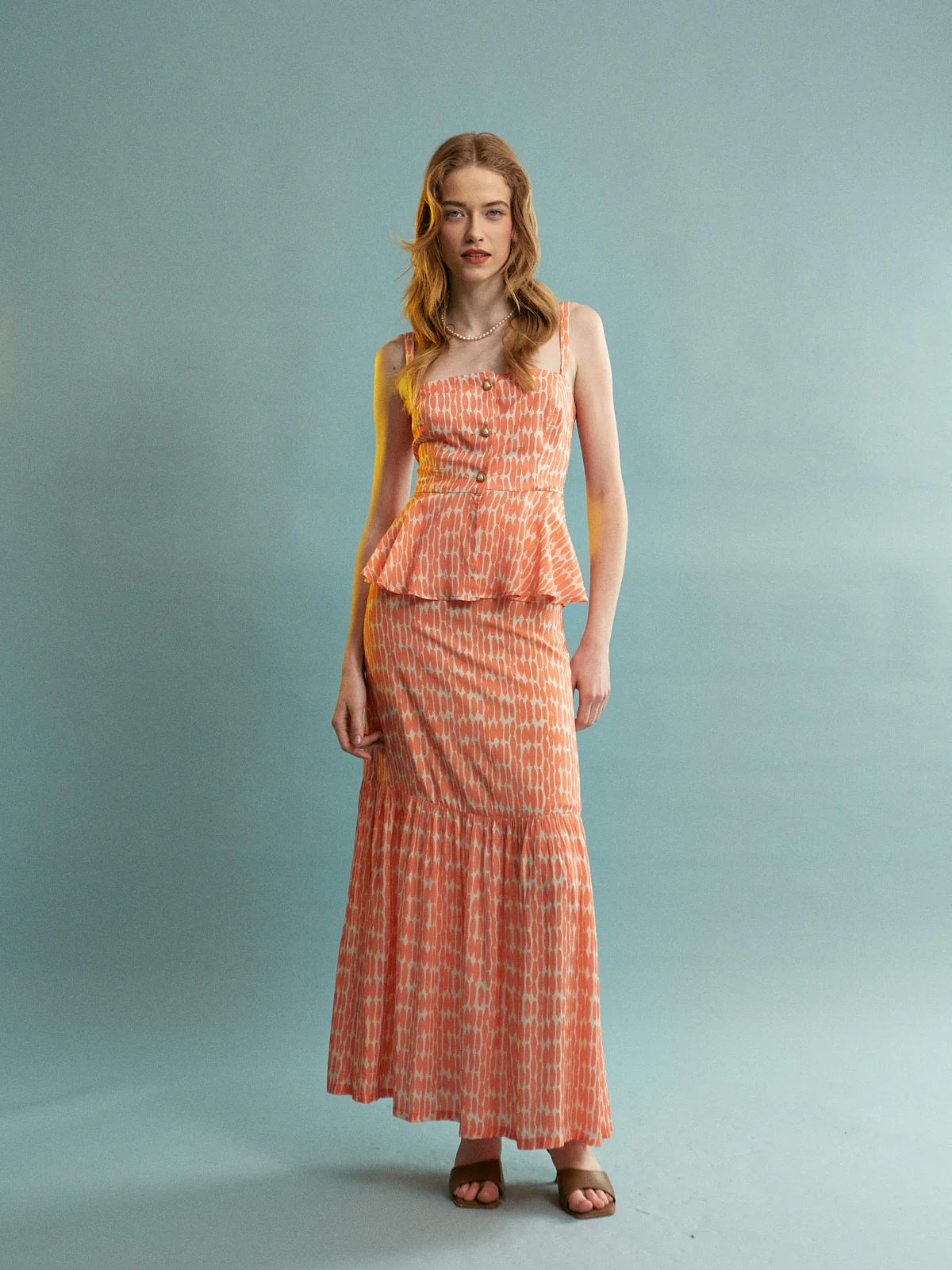 Bianca viscose button top - Image 3