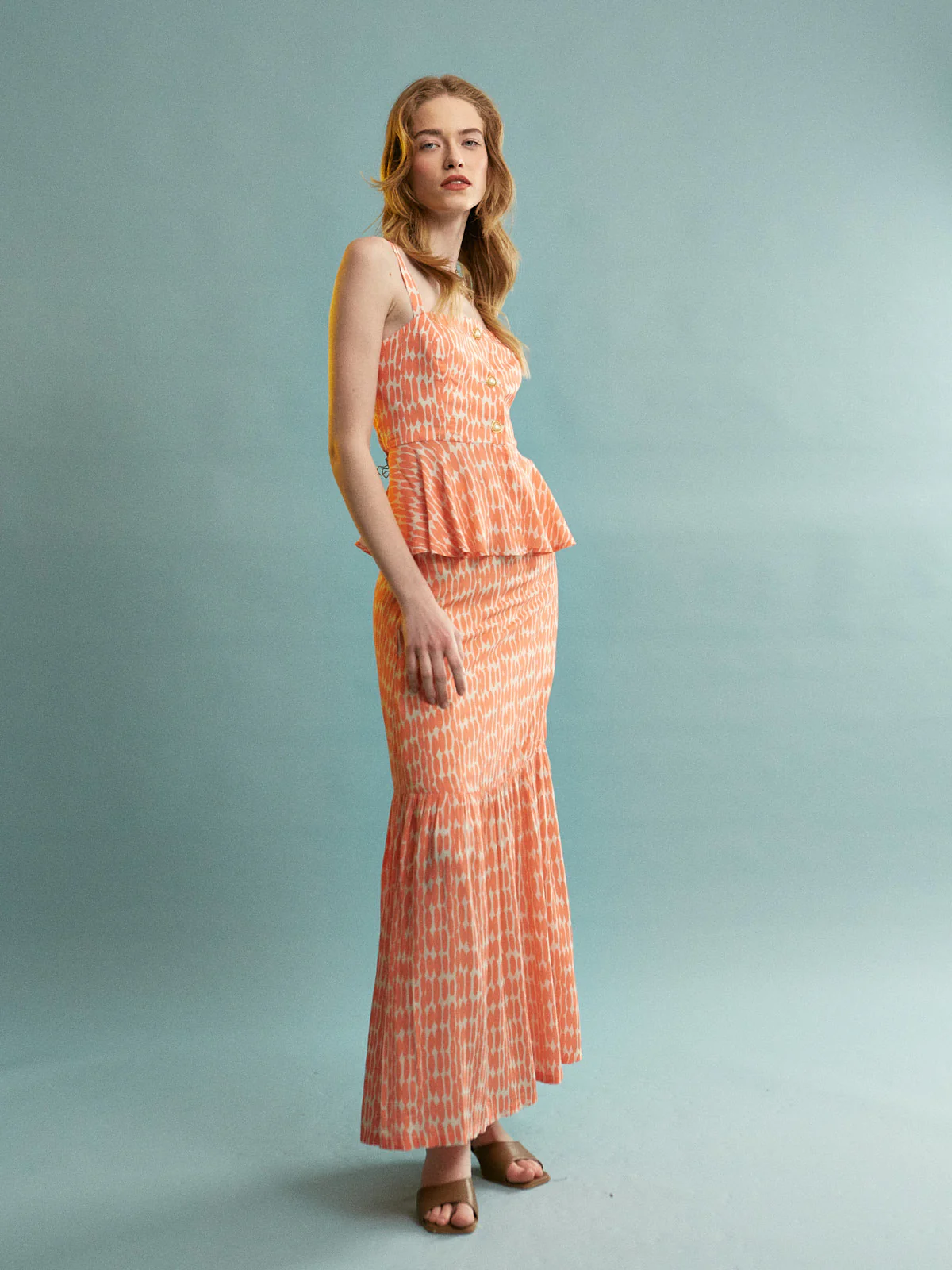 Bianca viscose button top - Image 4