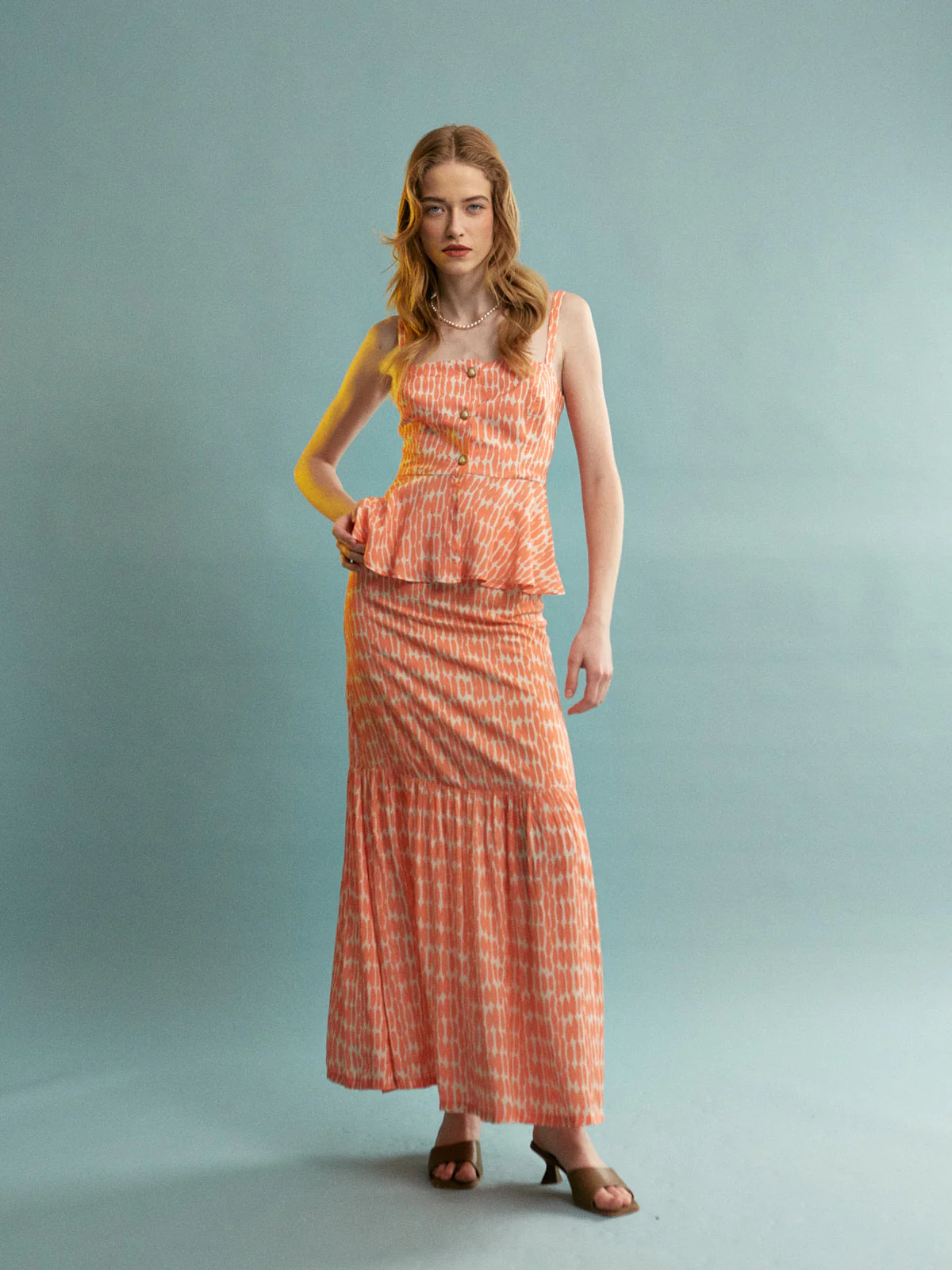 Bianca viscose button top - Image 5