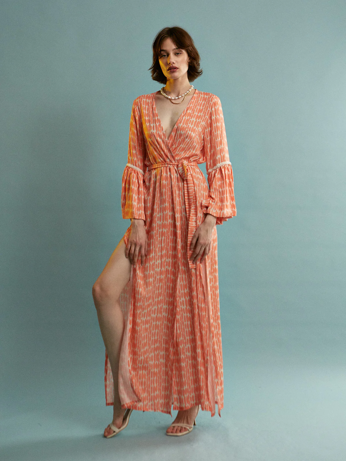 Bianca viscose kimono - Image 3