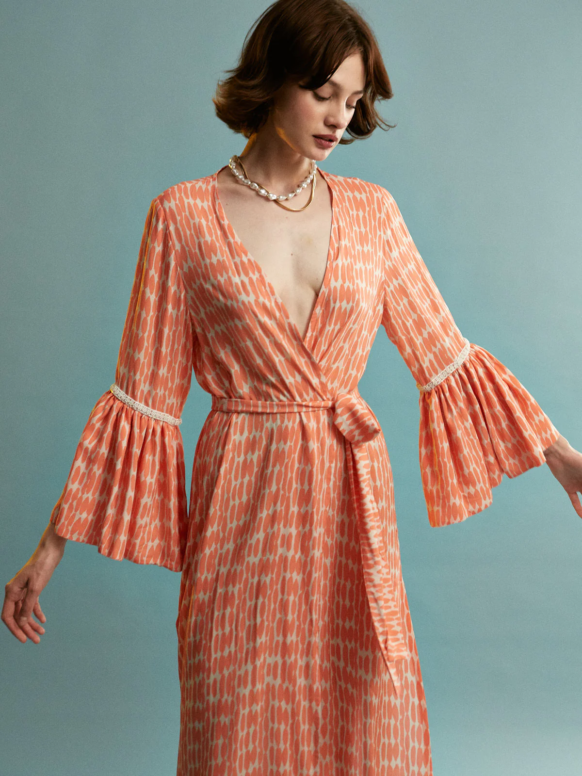 Bianca viscose kimono - Image 4