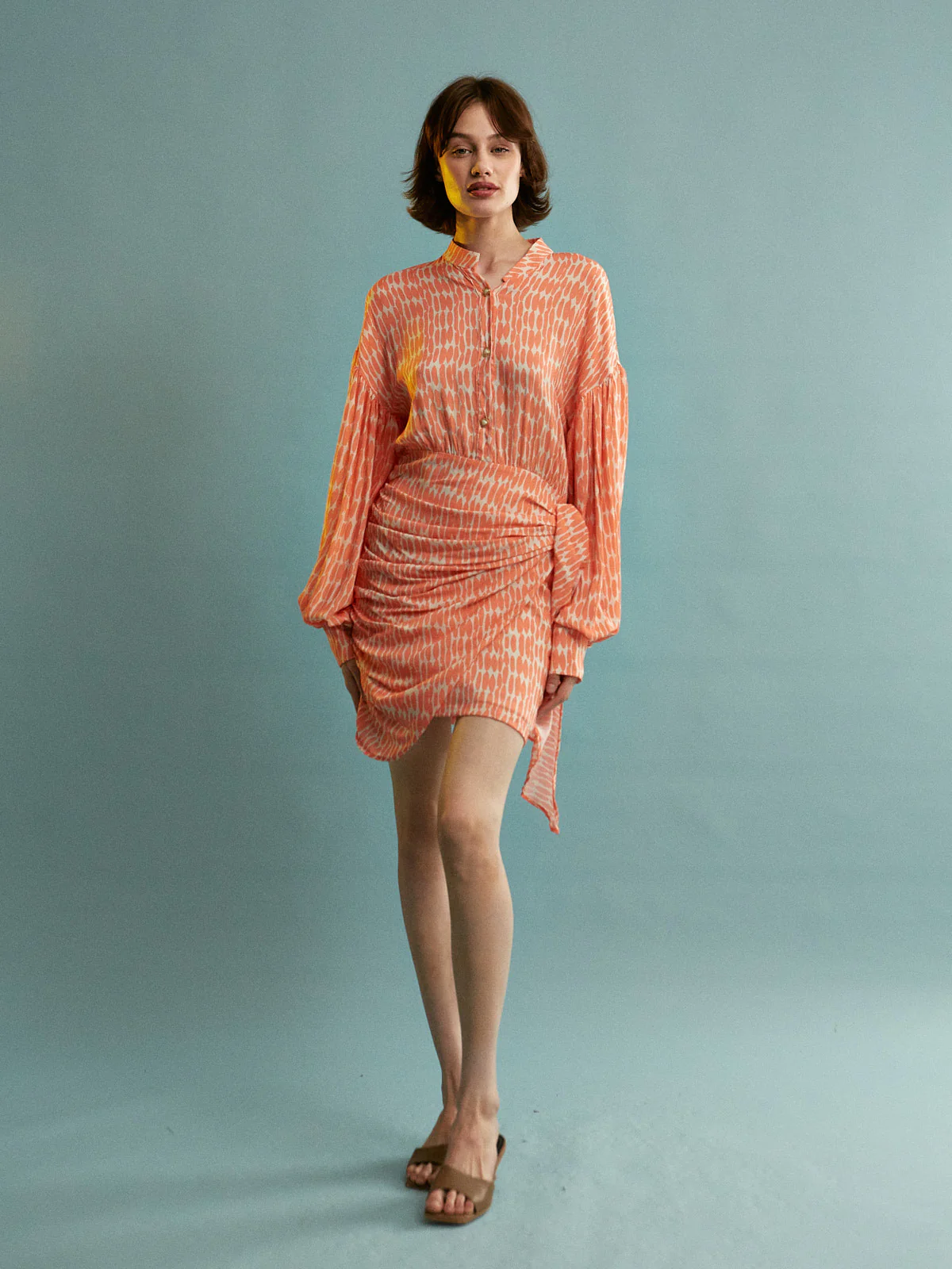 Bianca viscose mini dress - Image 3