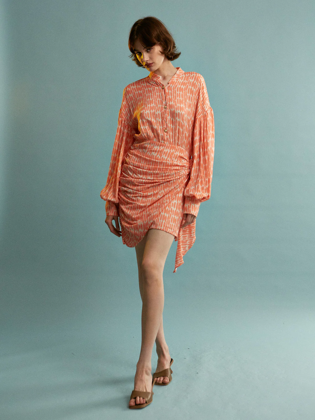 Bianca viscose mini dress - Image 4