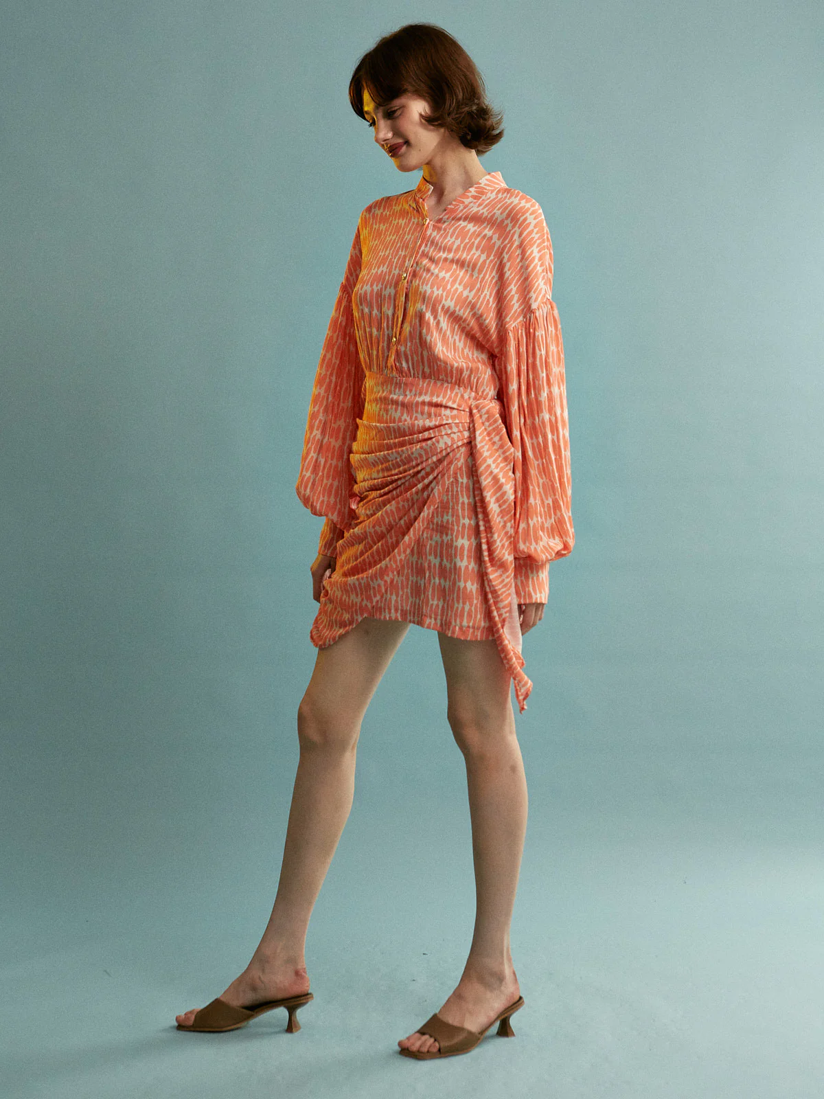 Bianca viscose mini dress - Image 5