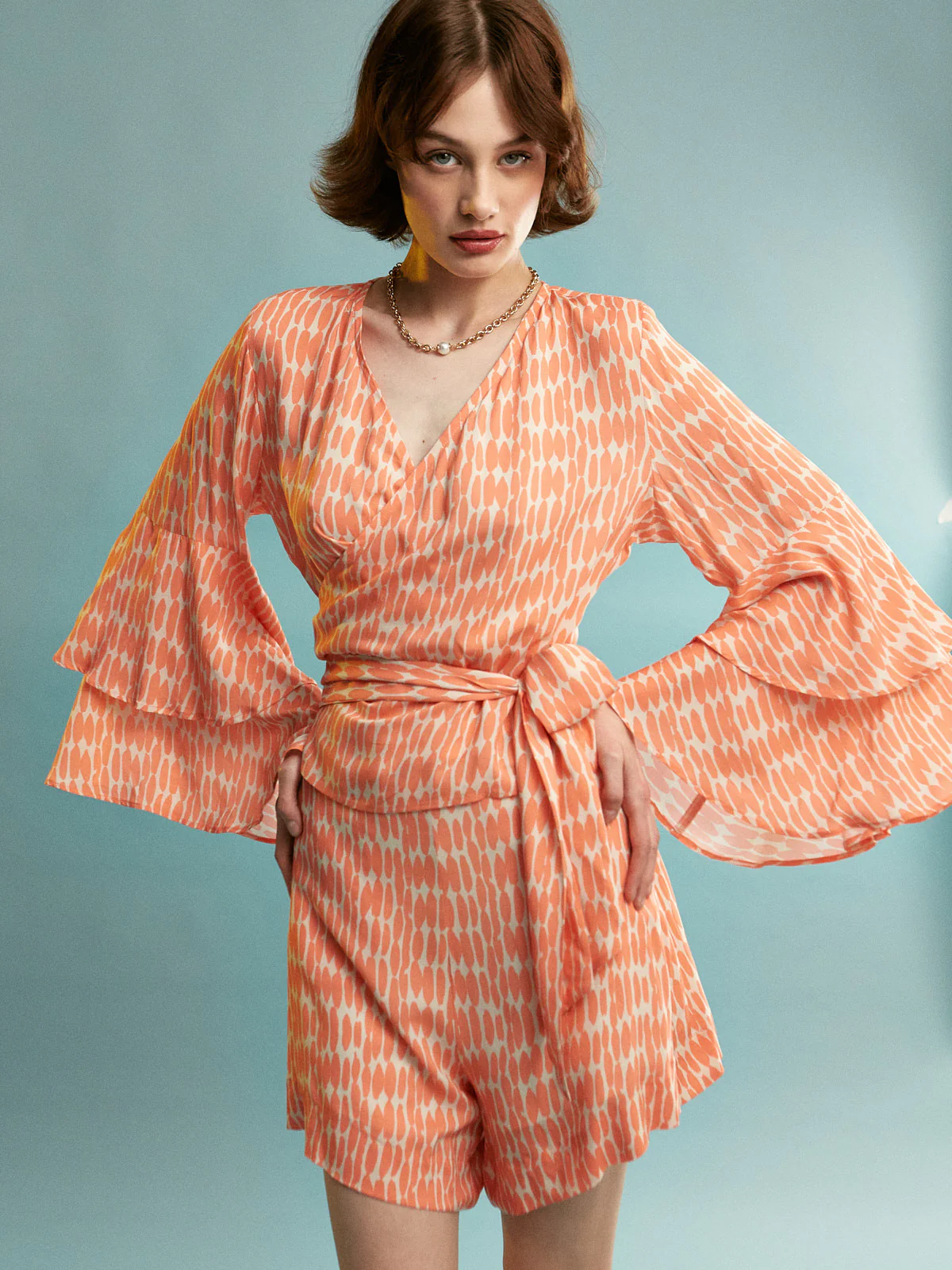 Bianca viscose shorts - Image 3