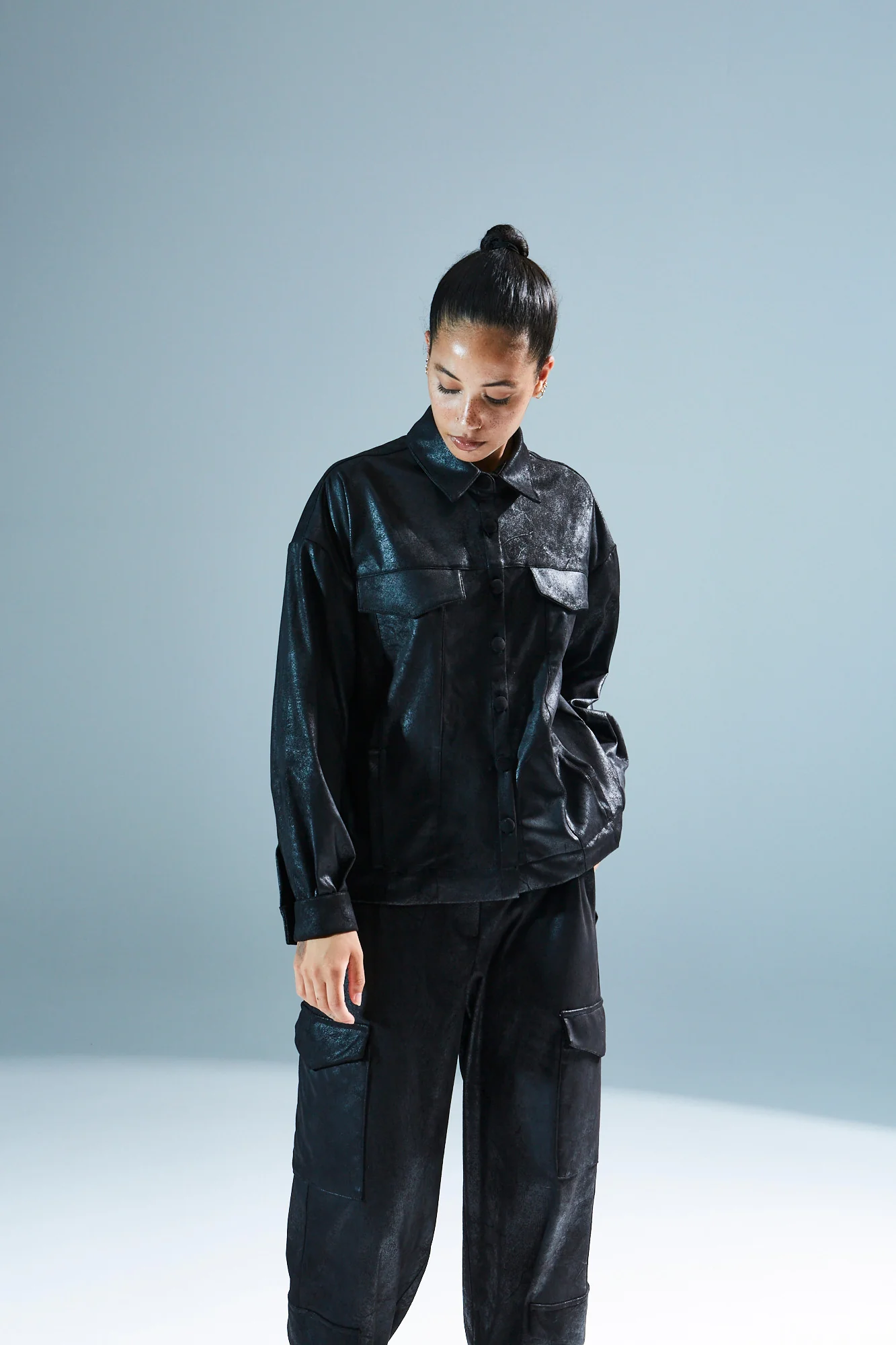 Cameron black jacket - Image 2