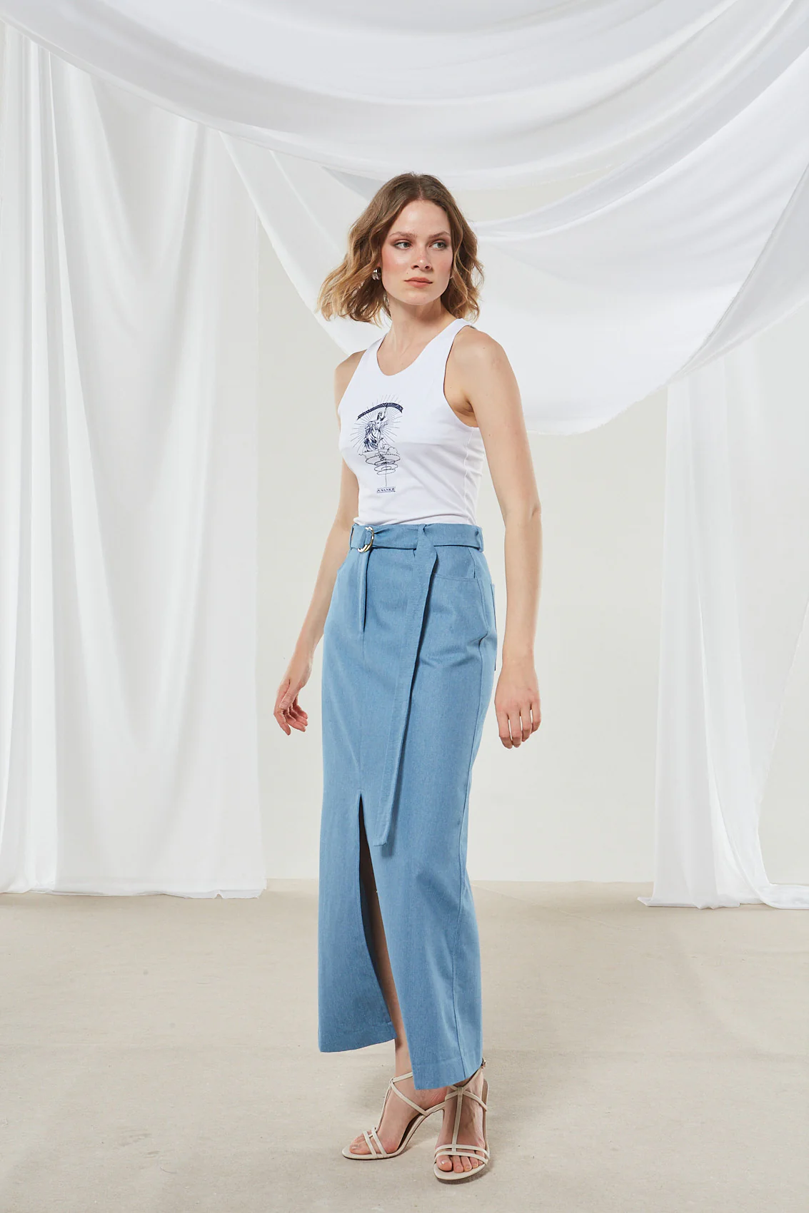 Cassia denim skirt - Image 9