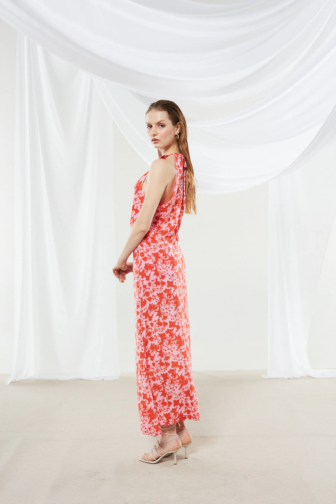 Dahlia cupro printed skirt - Image 3