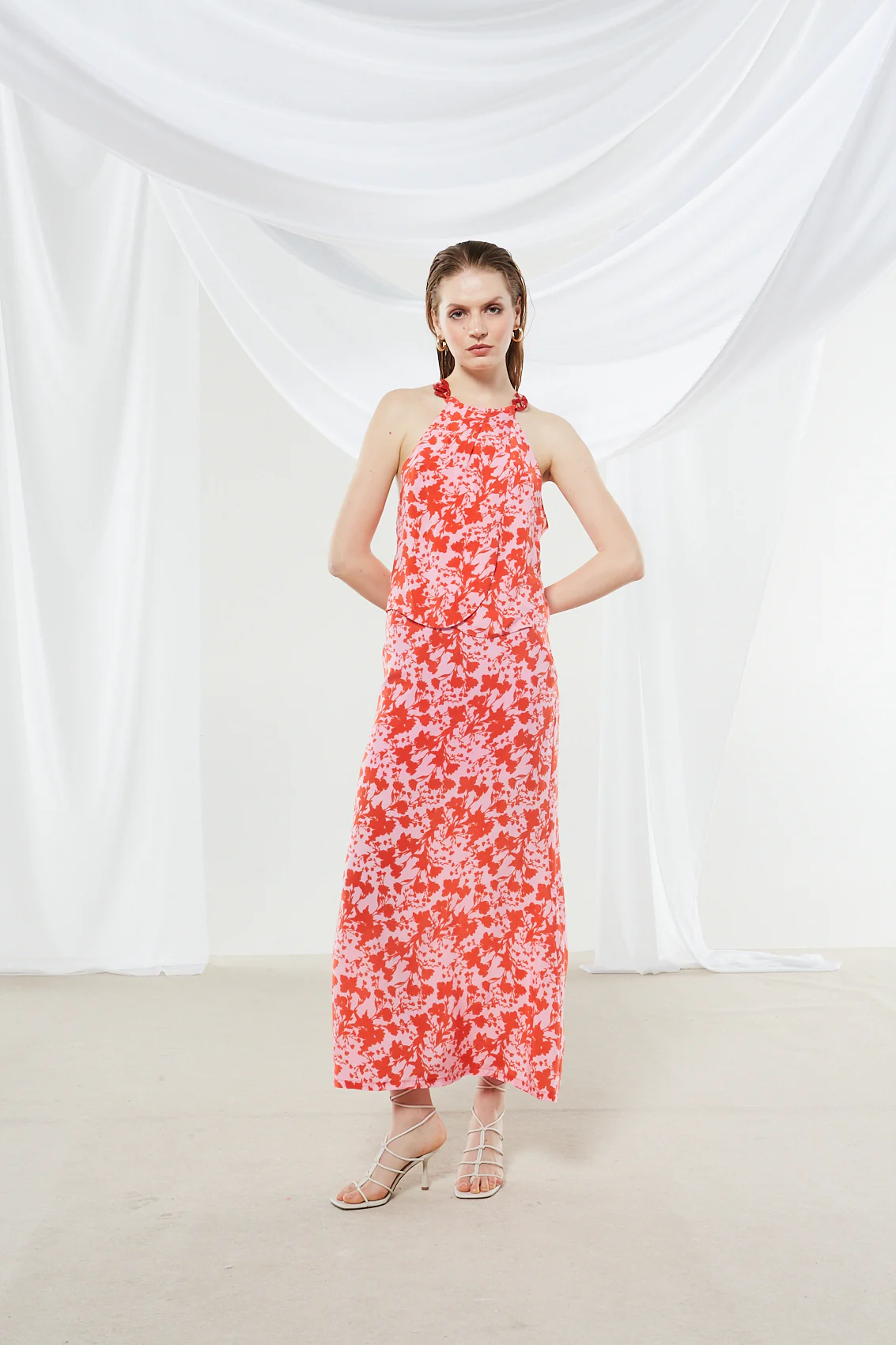 Dahlia cupro printed top - Image 2