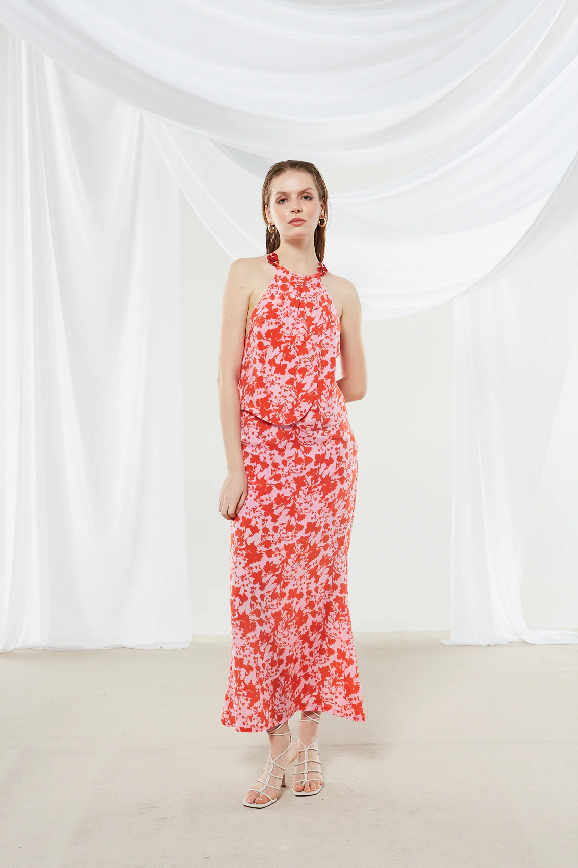Dahlia cupro printed top - Image 3