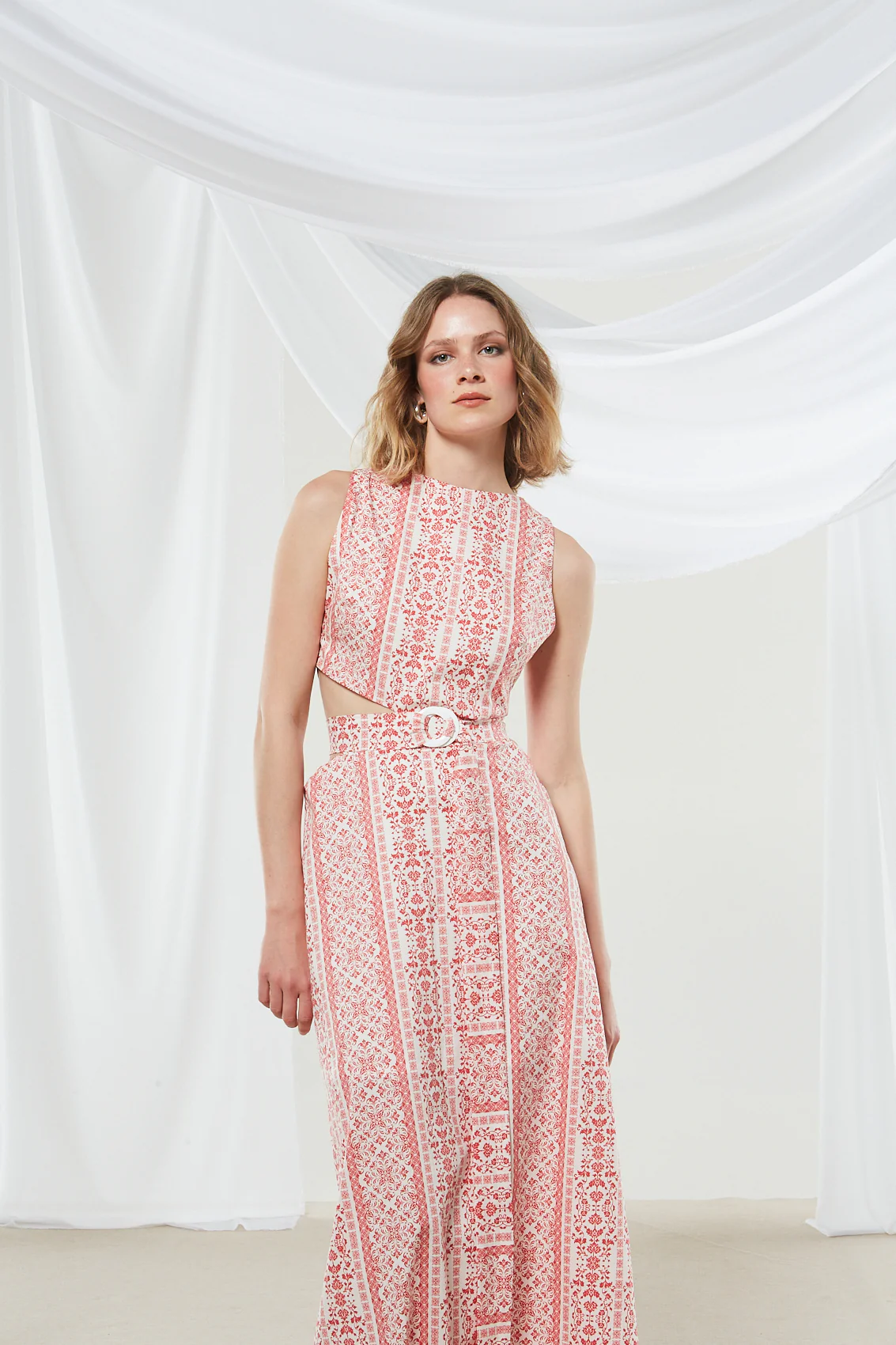 Daisy cotton cut out dress - Image 4