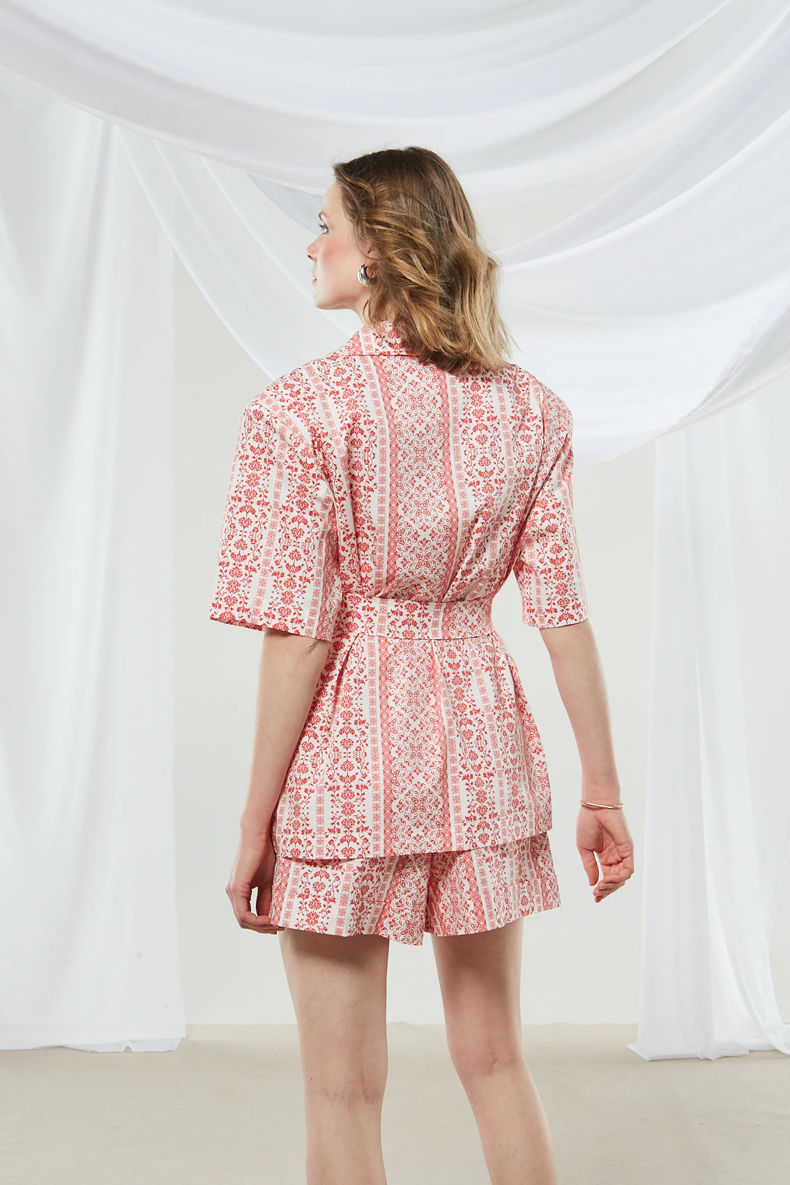 Daisy cotton short sleeve blazer - Image 2