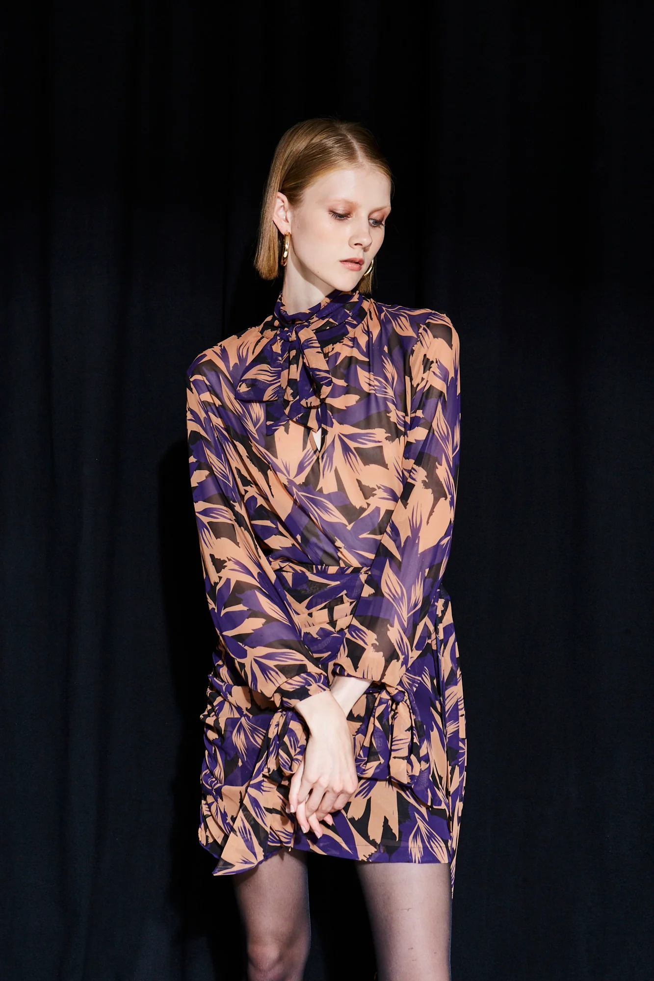 Daniela floral printed skirt - Image 3