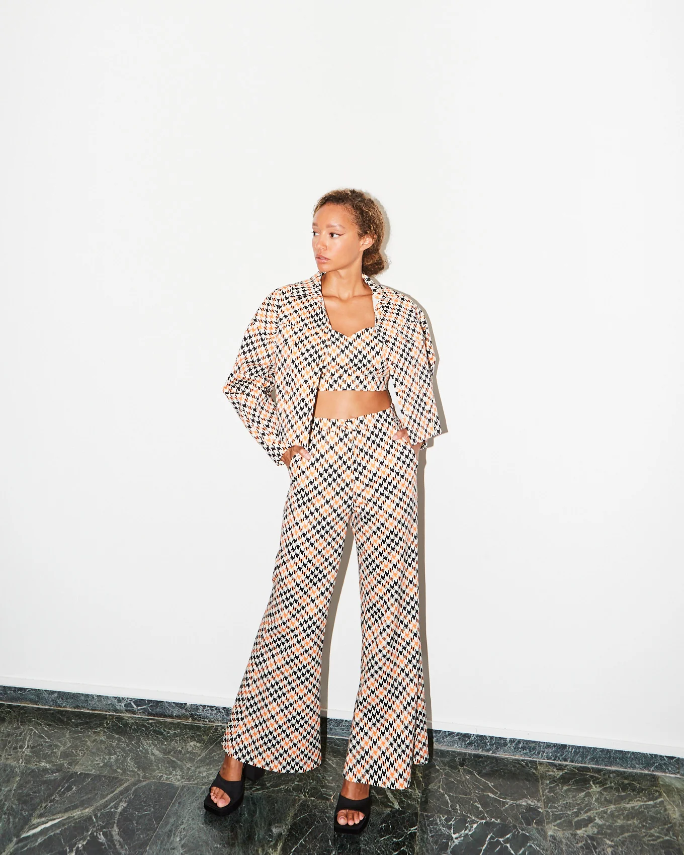 Diana cotton printed pants - Image 4