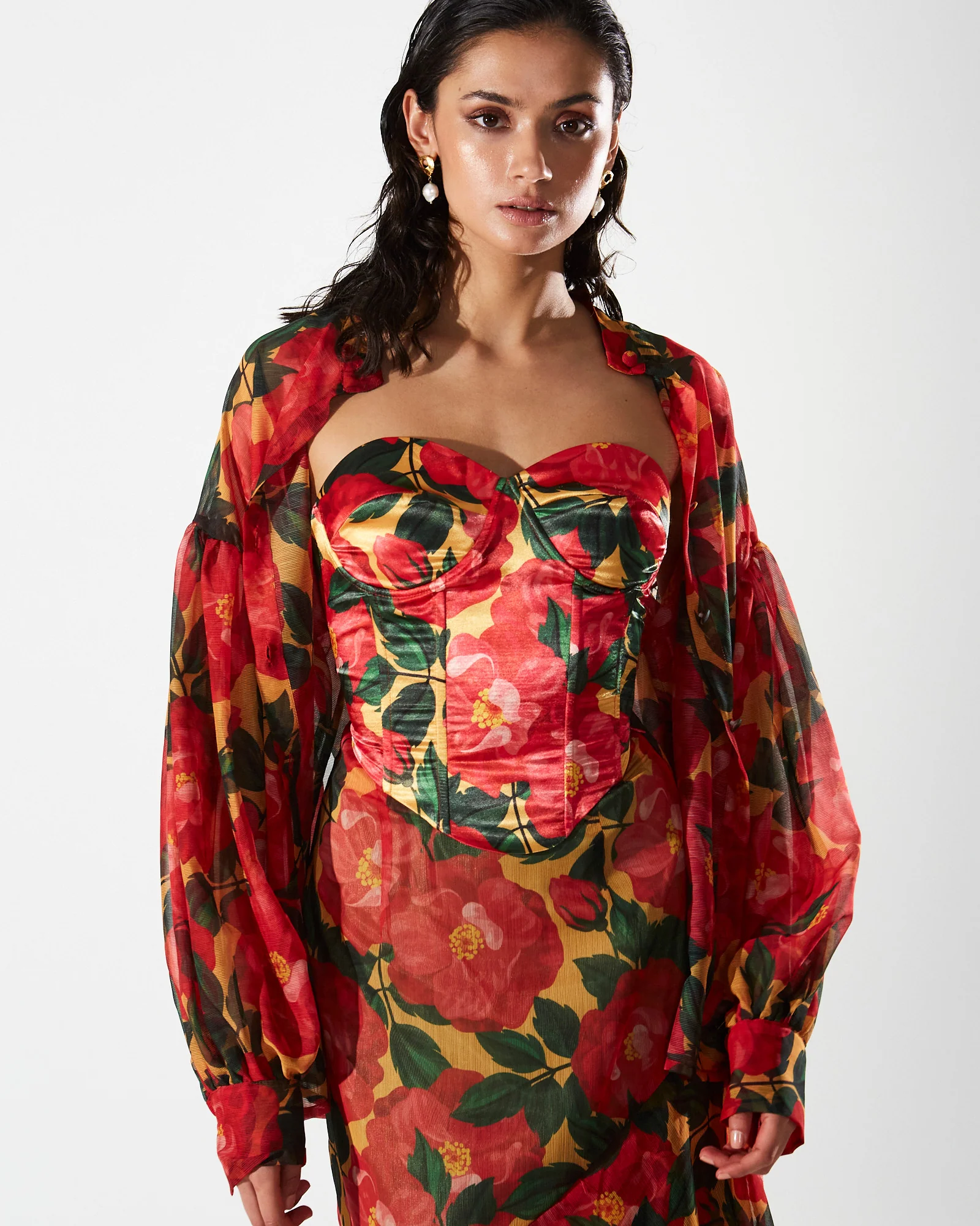 Dolores printed ruffle maxi skirt - Image 4