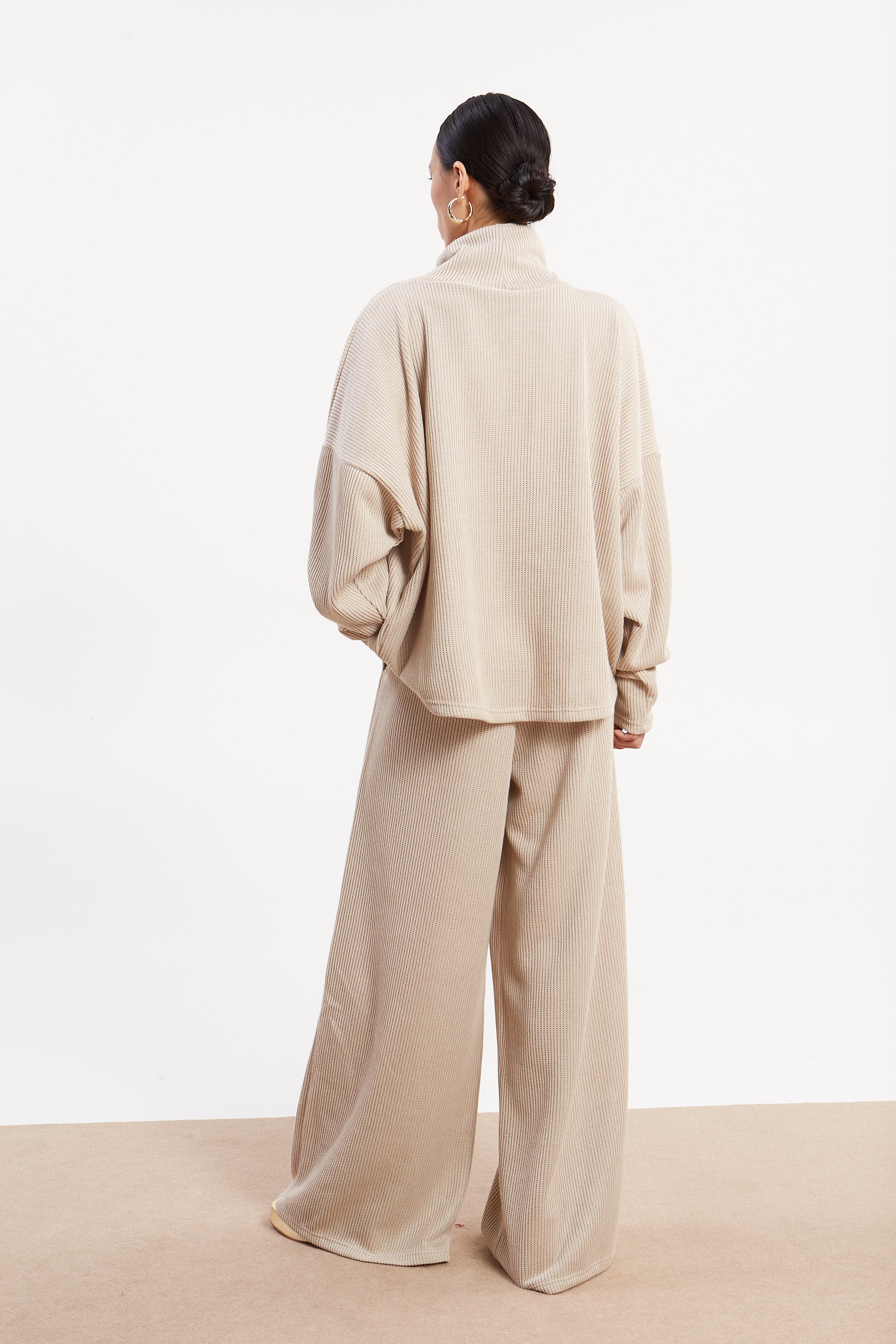 Dorothy knitted ecru pants - Image 5