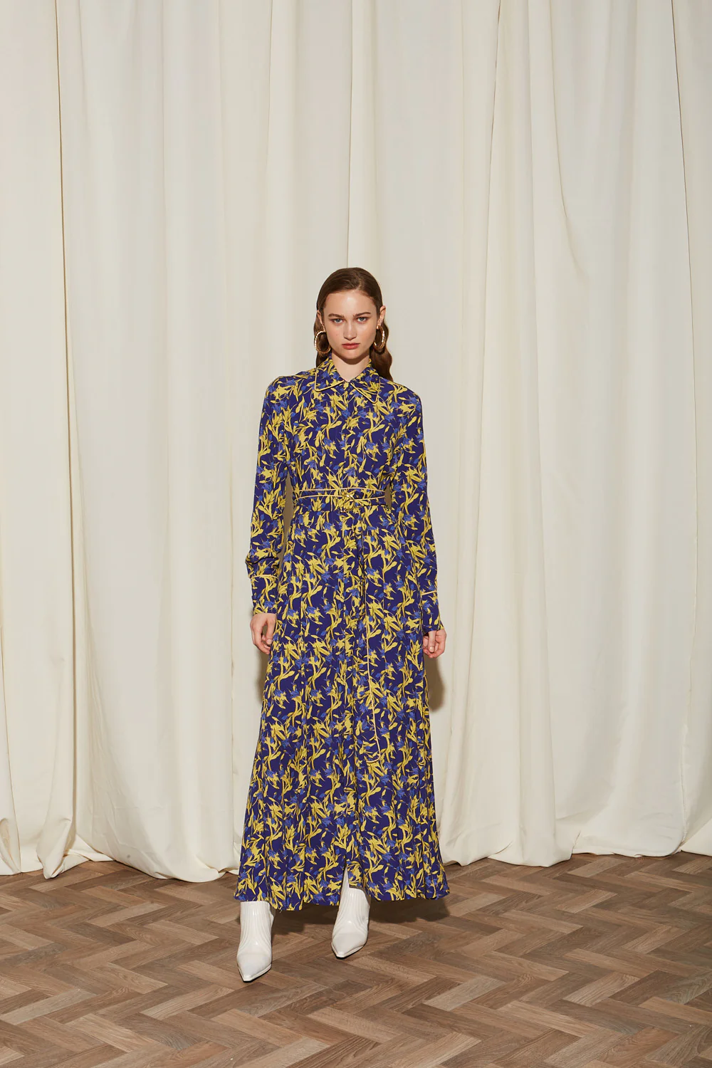 Eden viscose printed shirtdress - Image 3