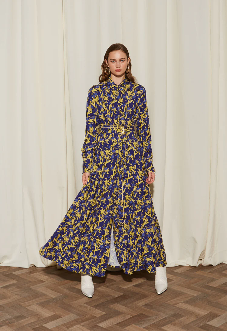 Eden viscose printed shirtdress - Image 4