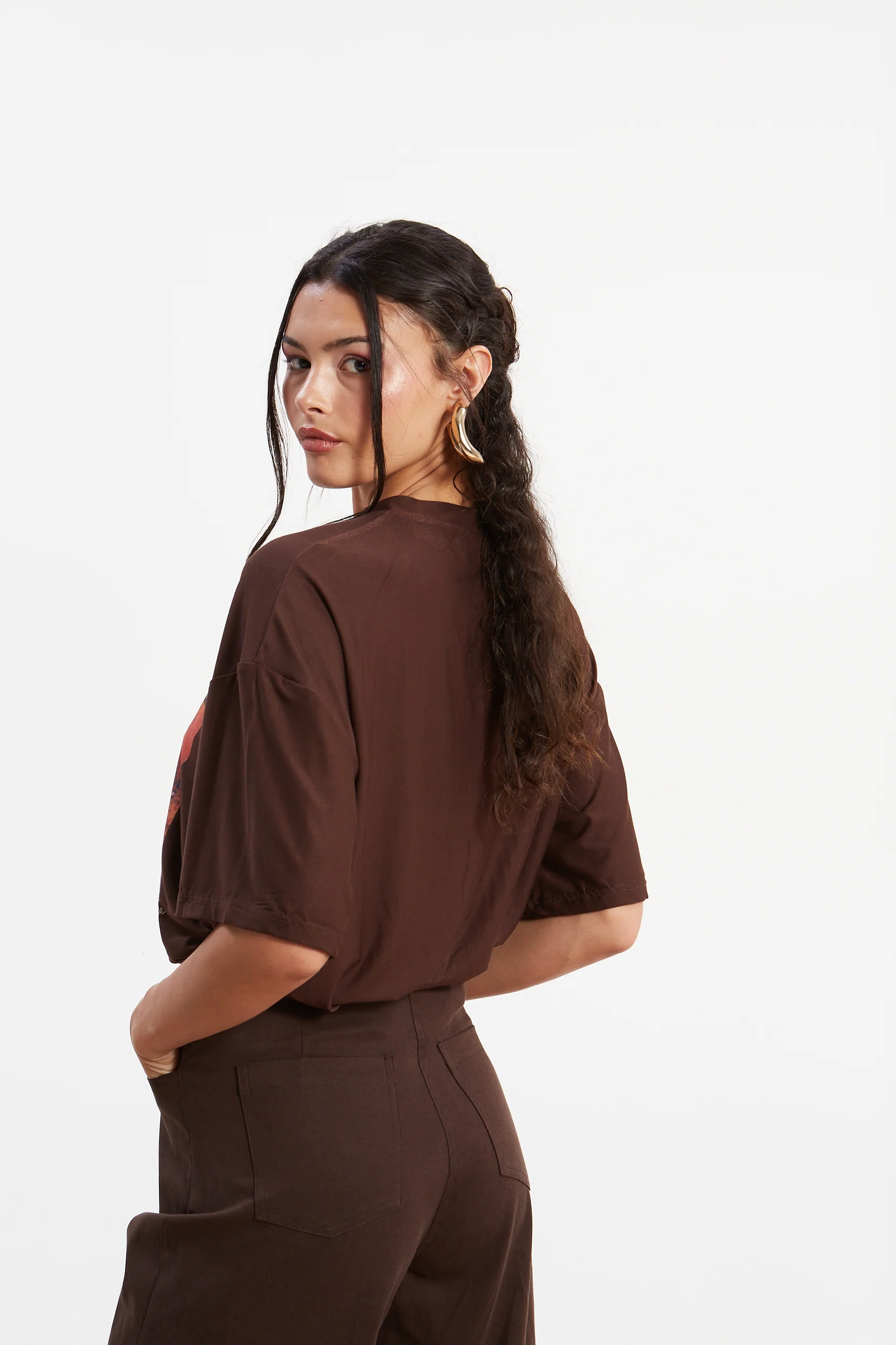 Edgerunner brown t-shirt - Image 3