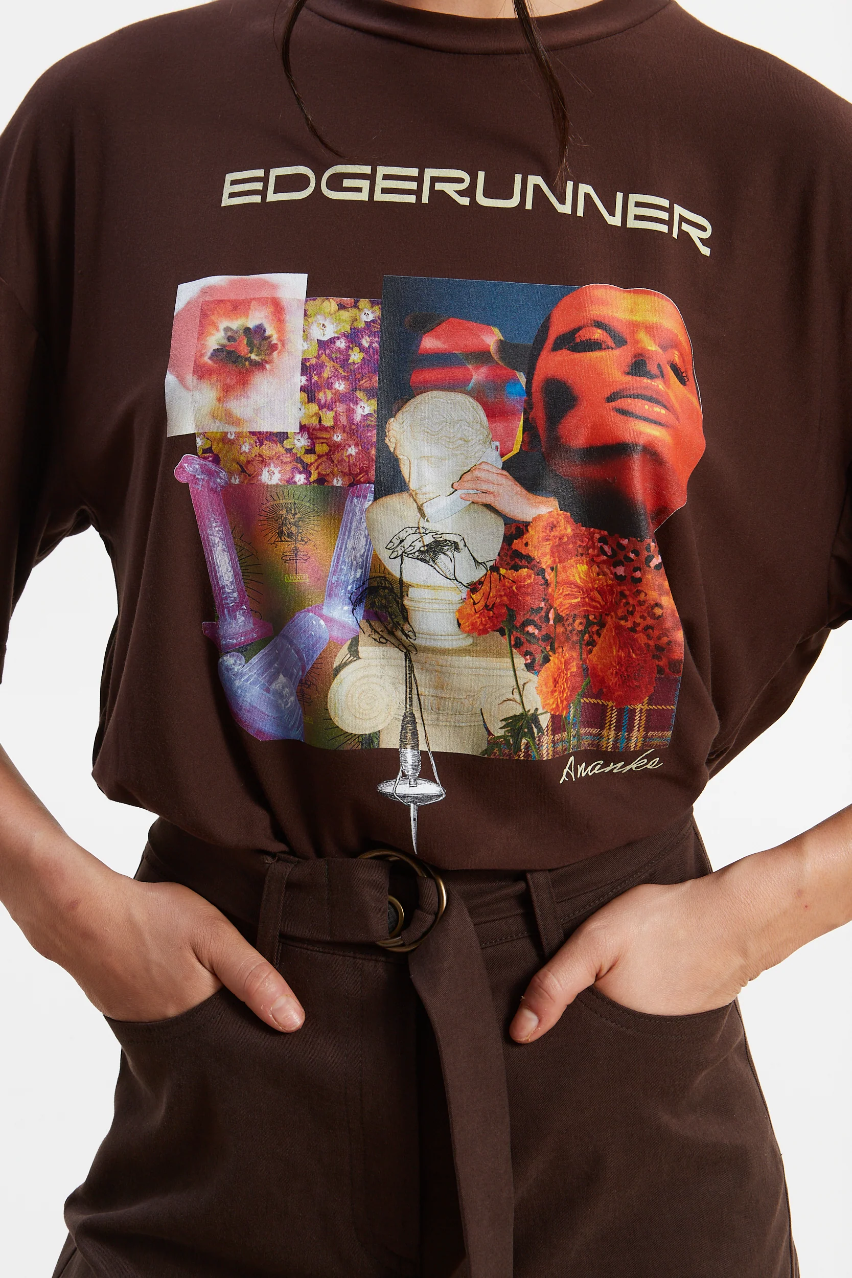Edgerunner brown t-shirt - Image 4