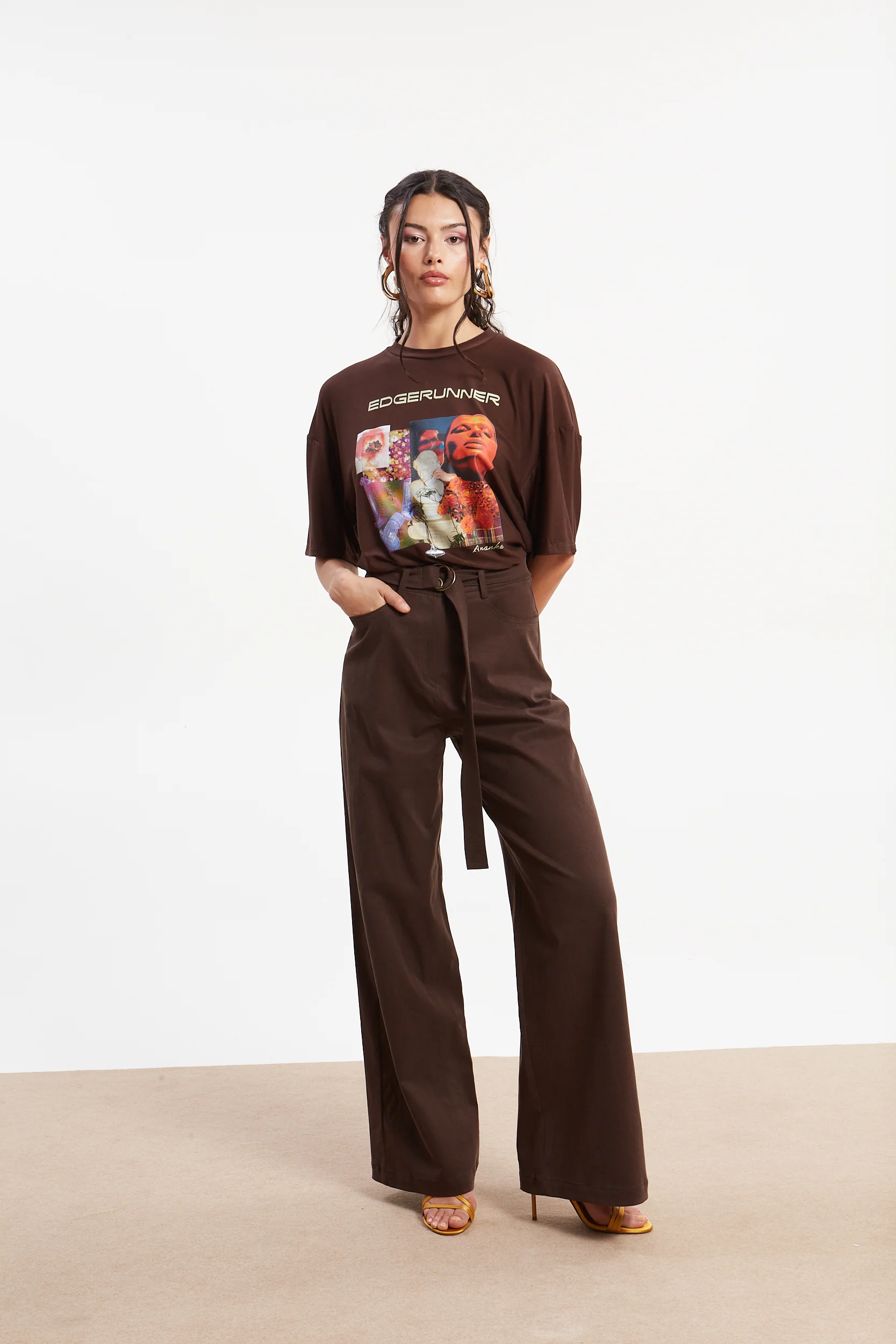 Edgerunner brown t-shirt - Image 5