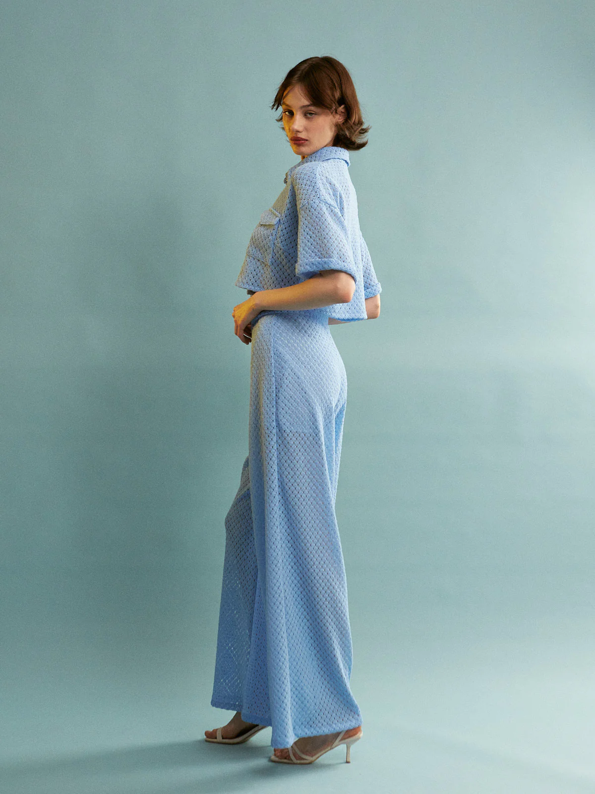 Elisa knitted ciel pants - Image 2