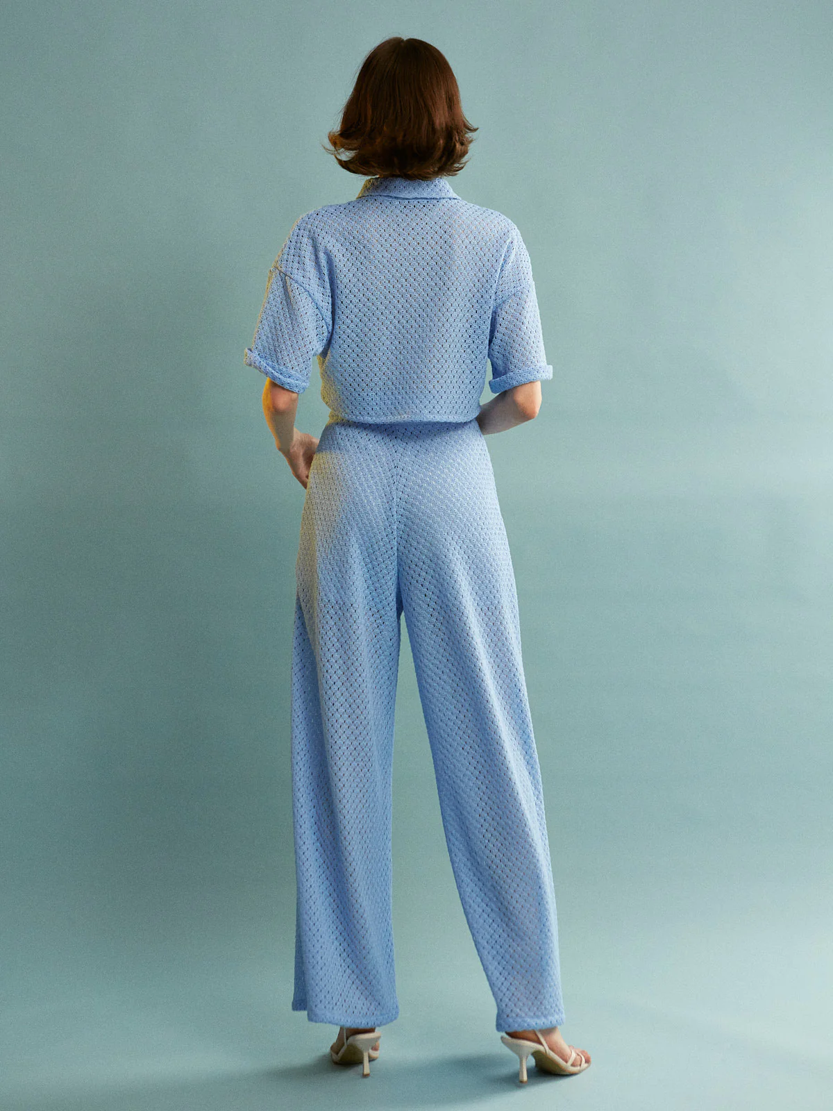 Elisa knitted ciel pants - Image 3
