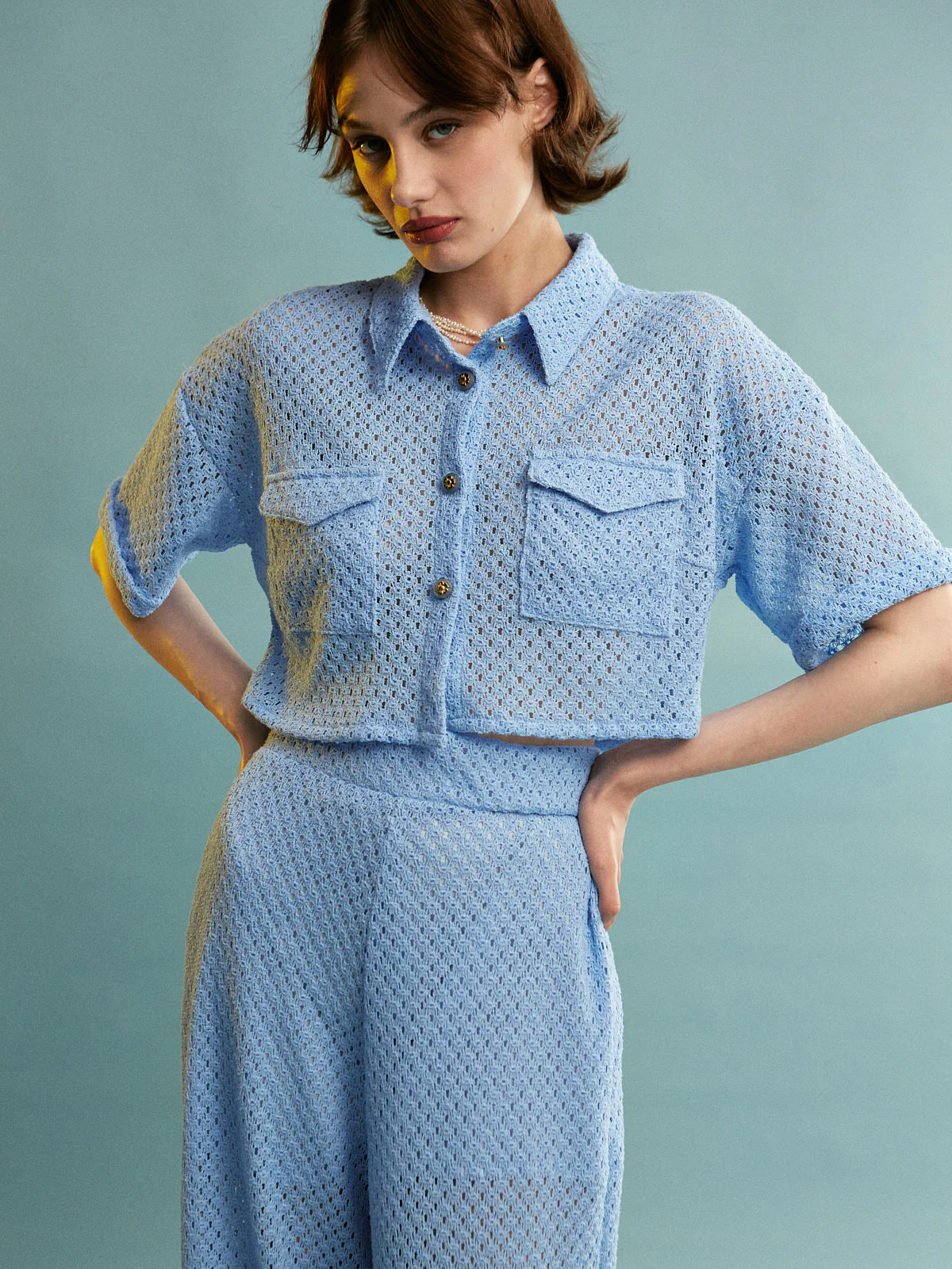 Elisa knitted ciel pants - Image 4