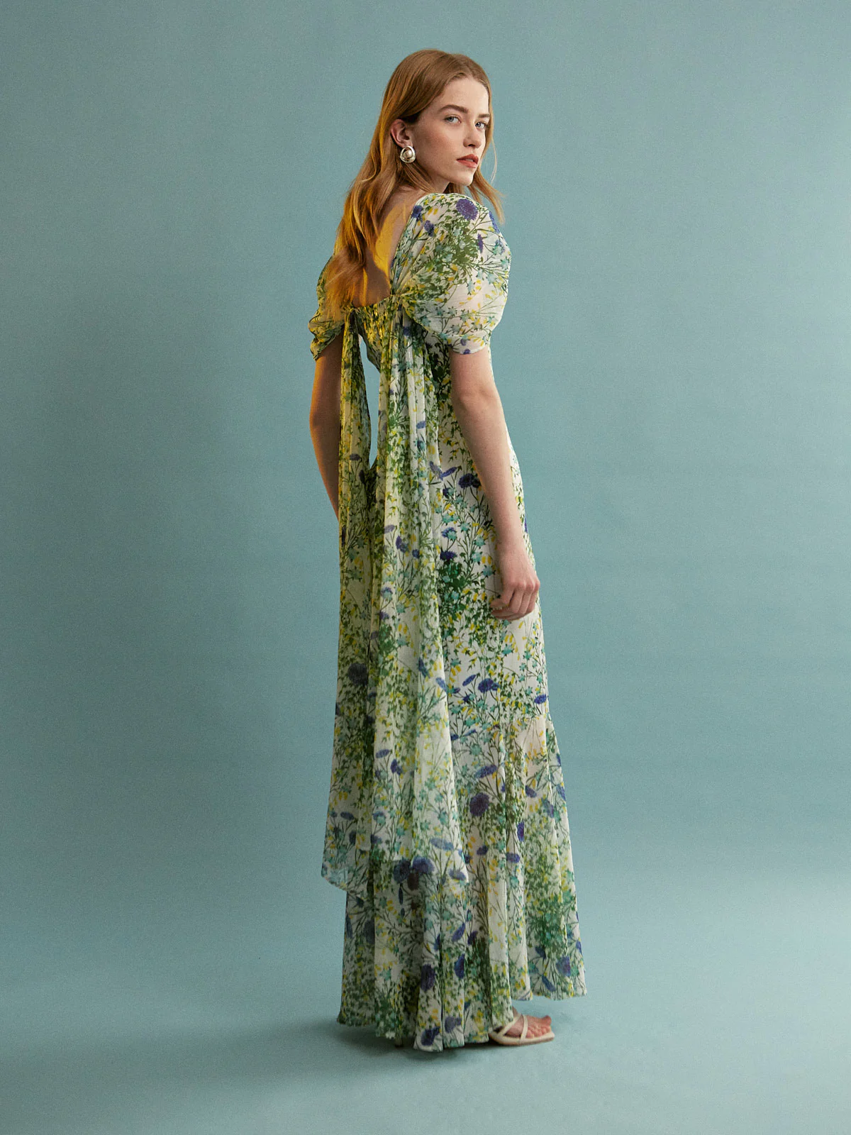 Erin floral maxi dress