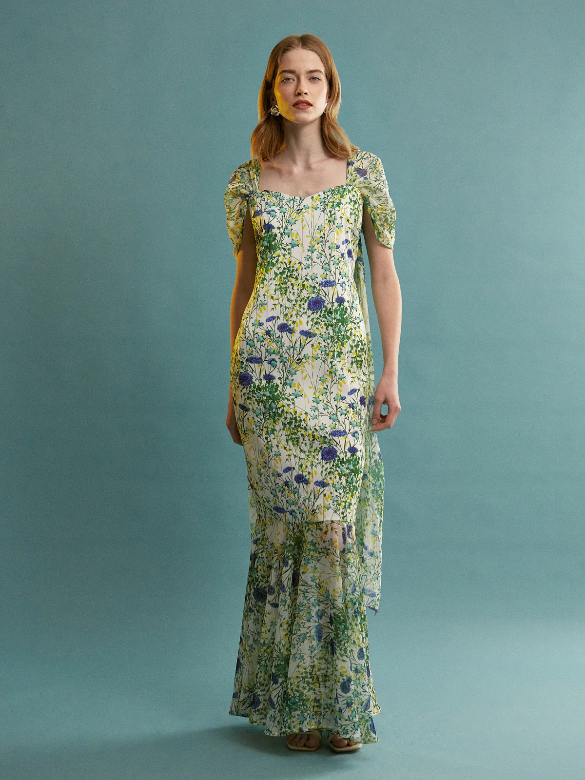 Erin floral maxi dress - Image 2