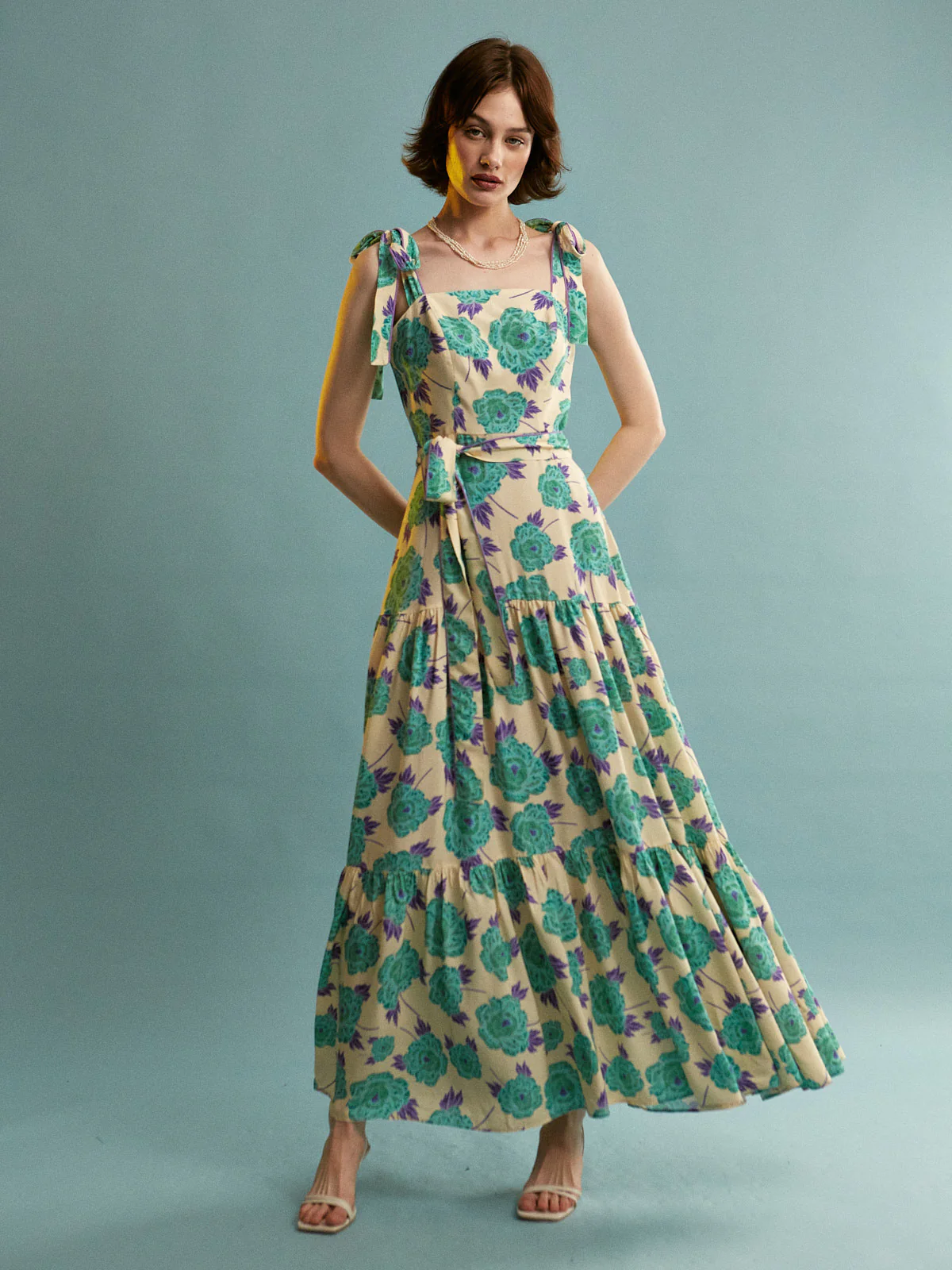 Esme viscose ruffle dress - Image 2