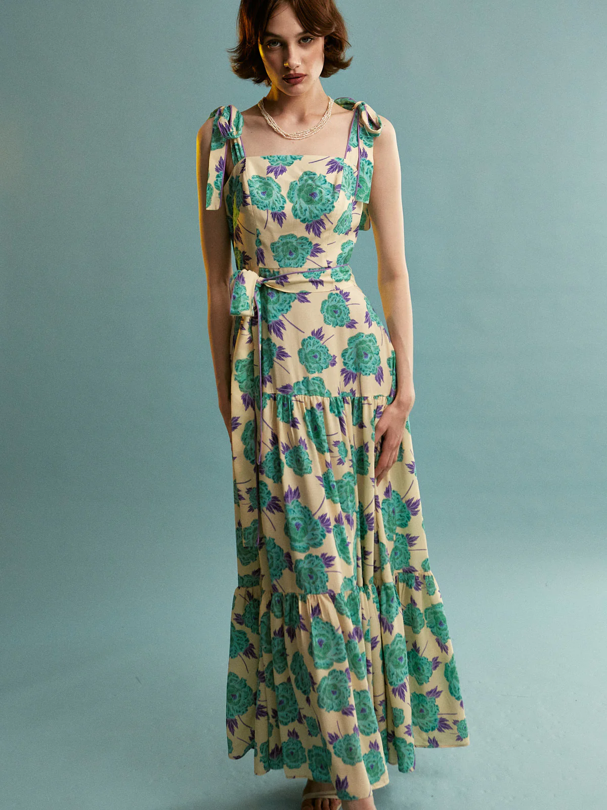 Esme viscose ruffle dress - Image 4