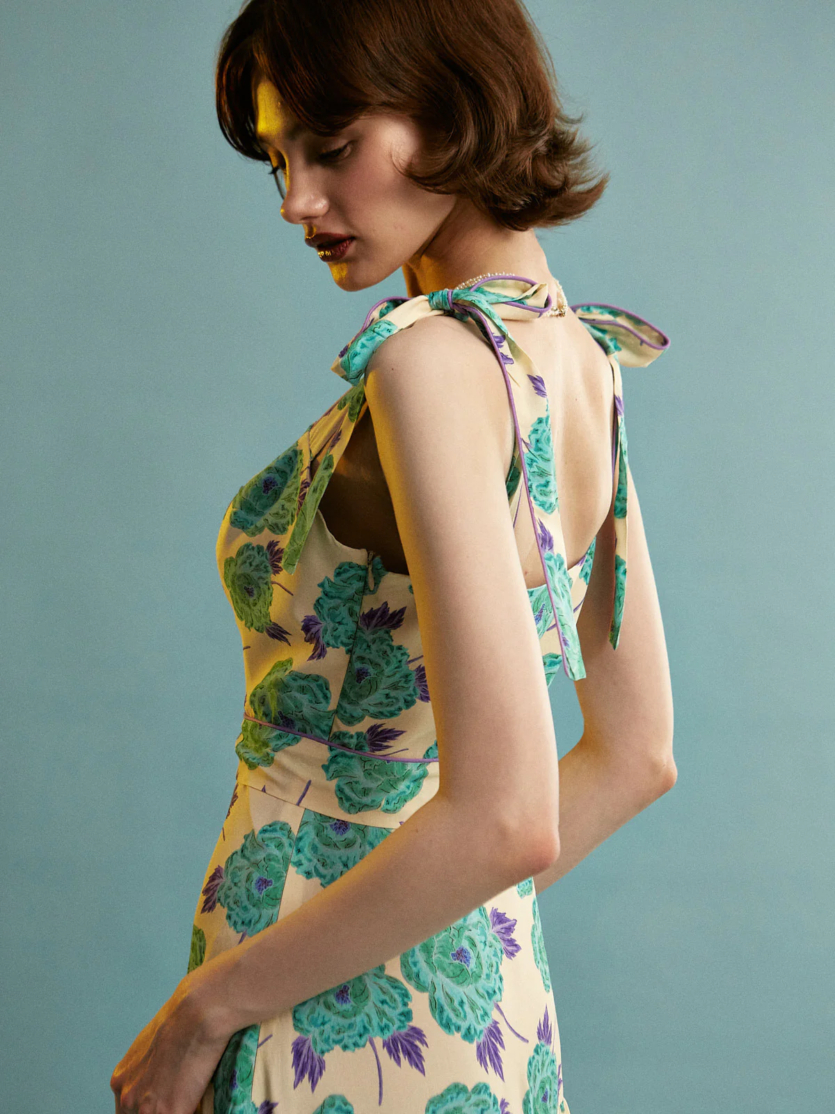 Esme viscose ruffle dress - Image 5