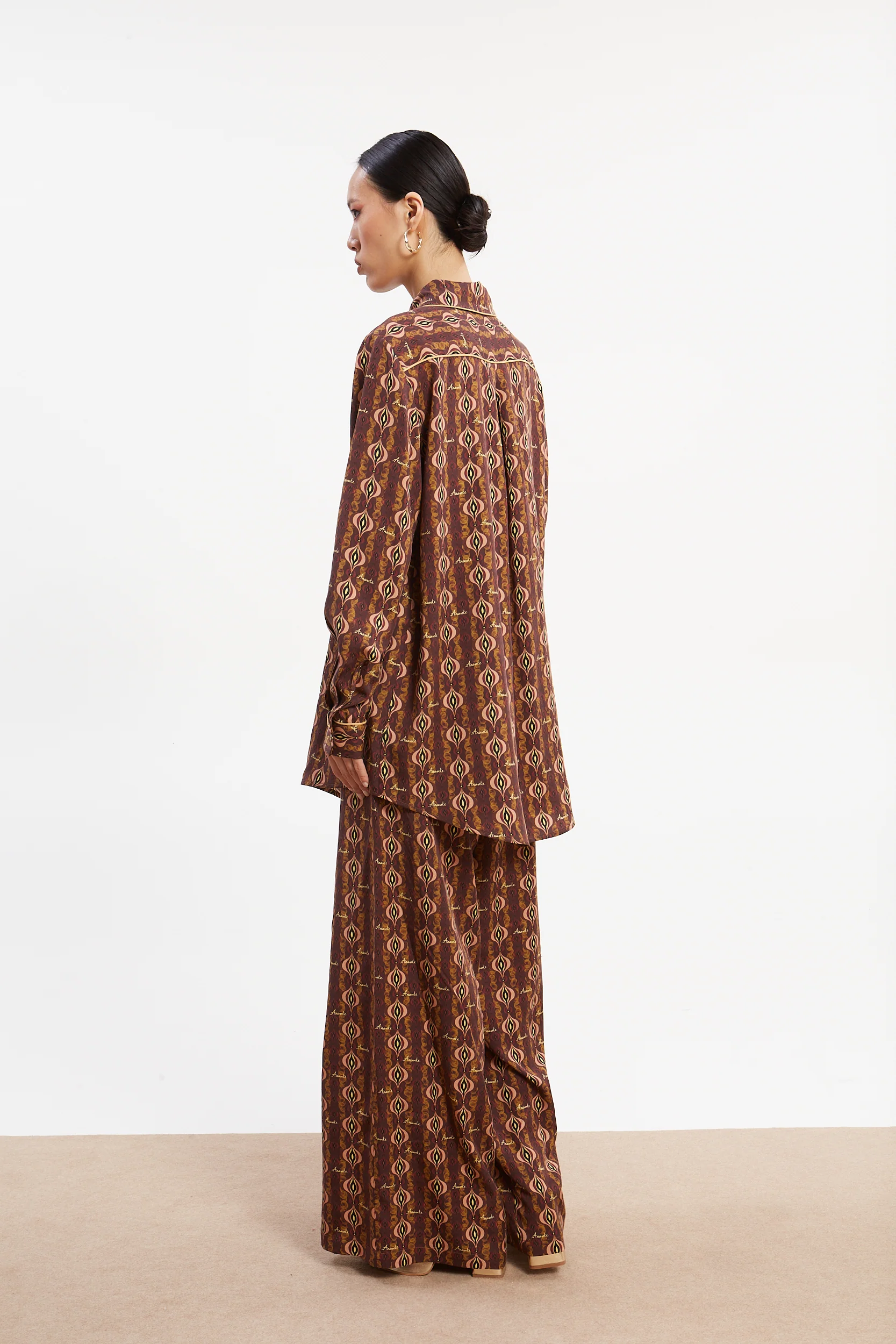 Frida tencel printed pants - Image 2